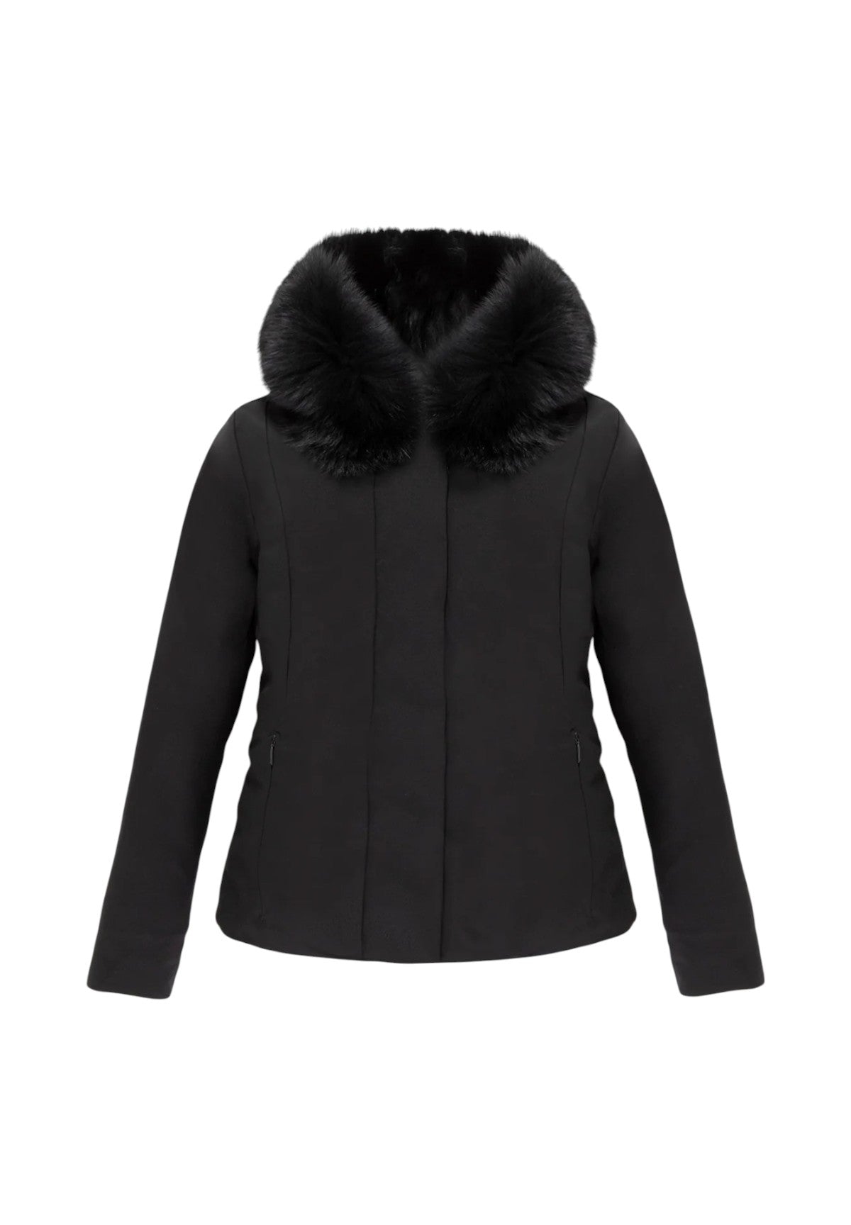 Giubbotto SHORT LADY TECH FUR JACKET Black