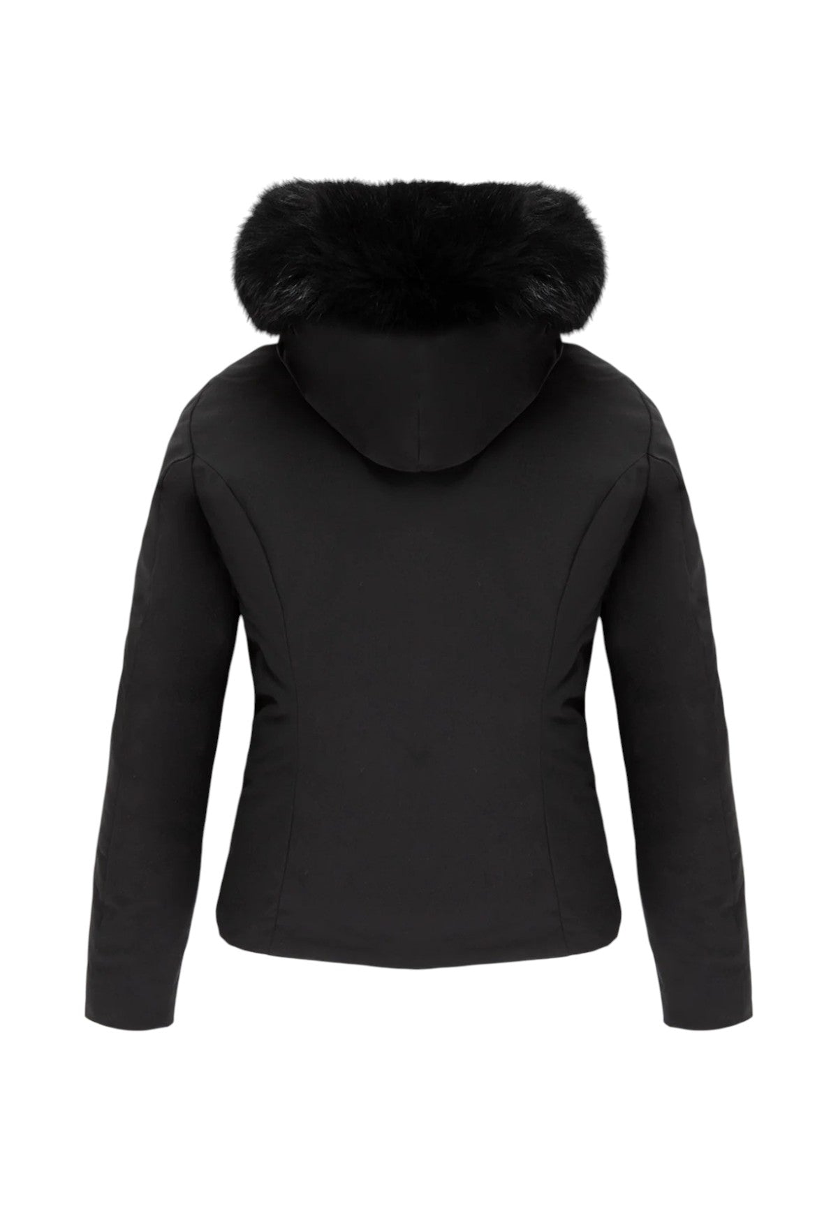 Giubbotto SHORT LADY TECH FUR JACKET Black