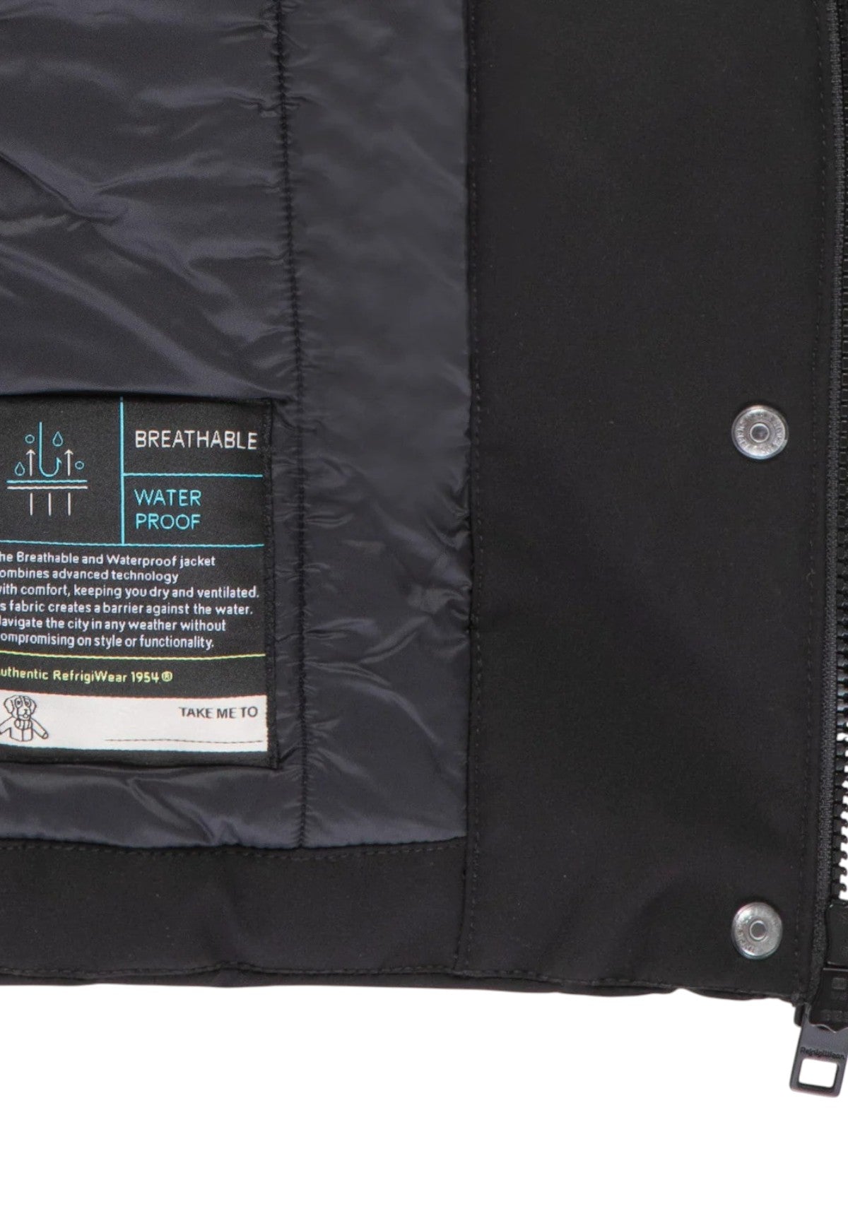 Giubbotto SHORT LADY TECH FUR JACKET Black