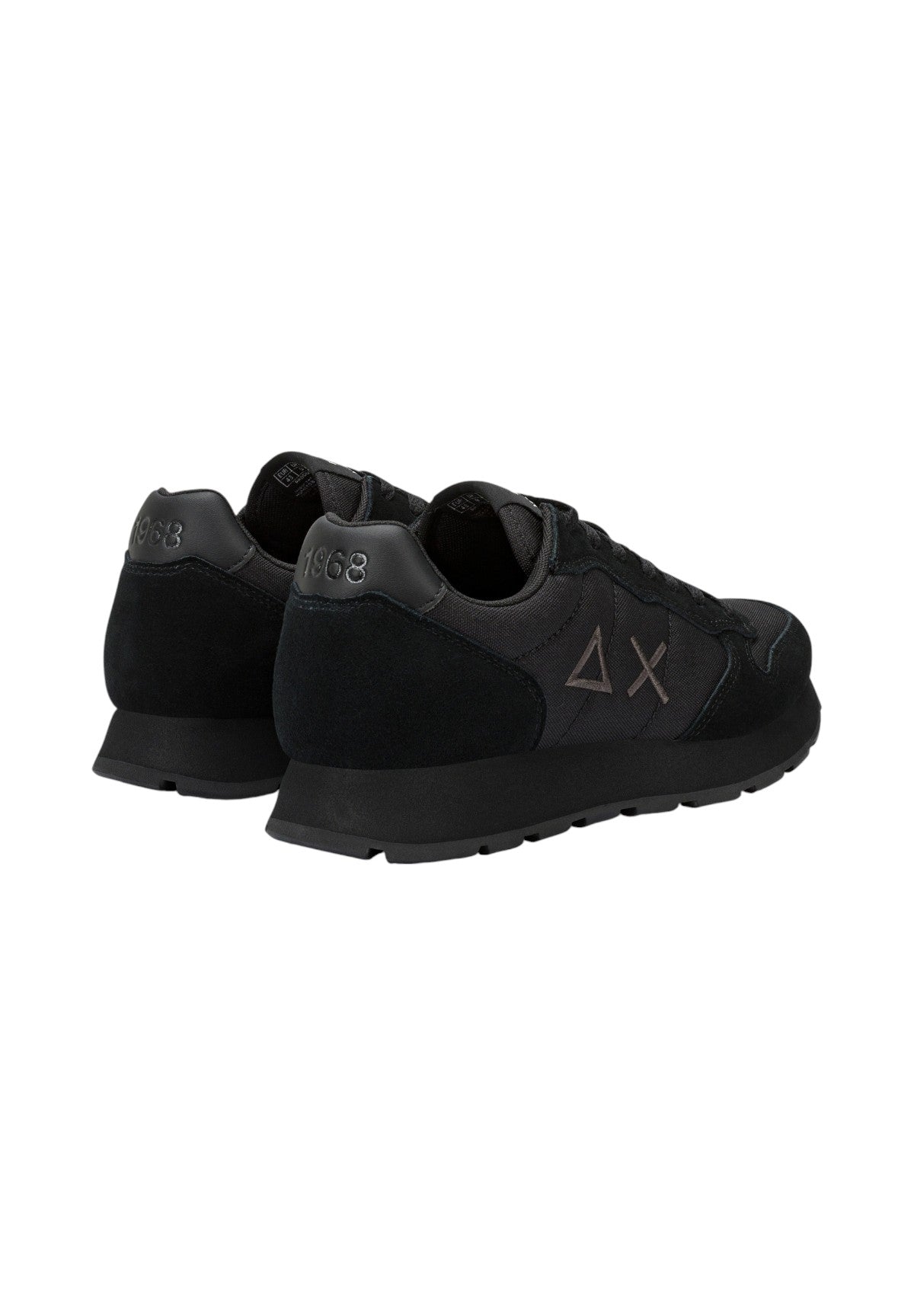 Sneakers Tom Solid Z45101 Nero, Grigio Scuro