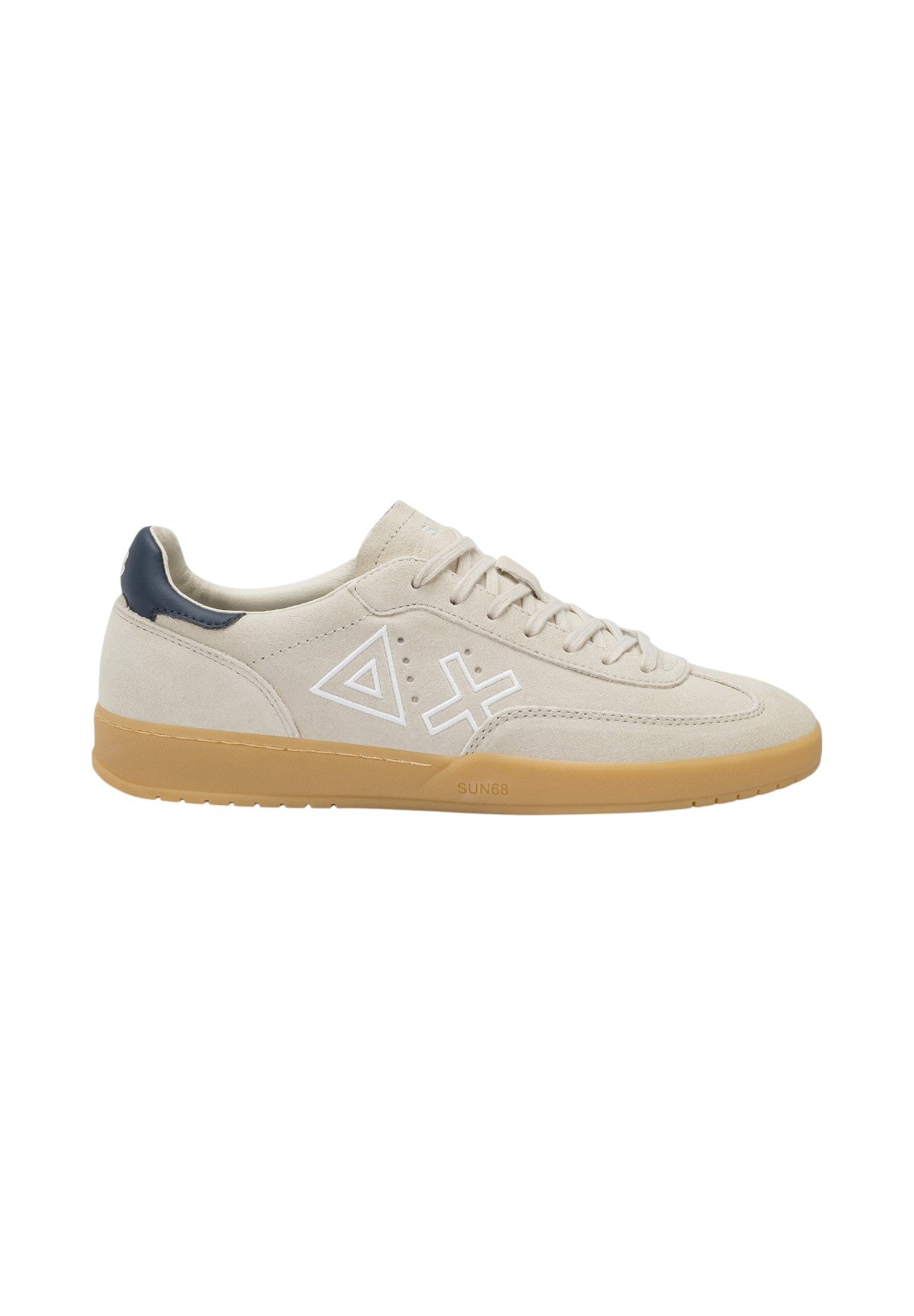 Sneakers California Sun Suede Z45140 Bianco Panna
