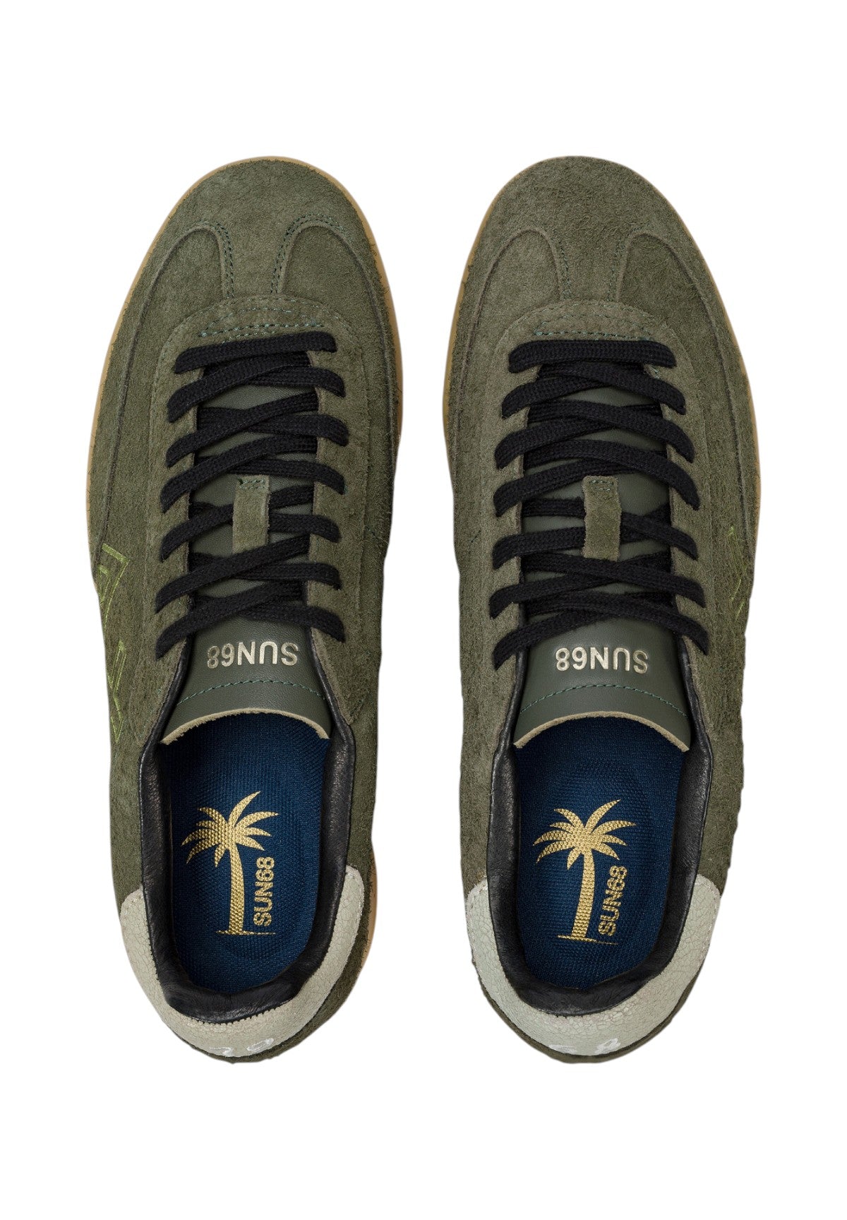 Sneakers California Sun Suede Z45140 Militare Scuro