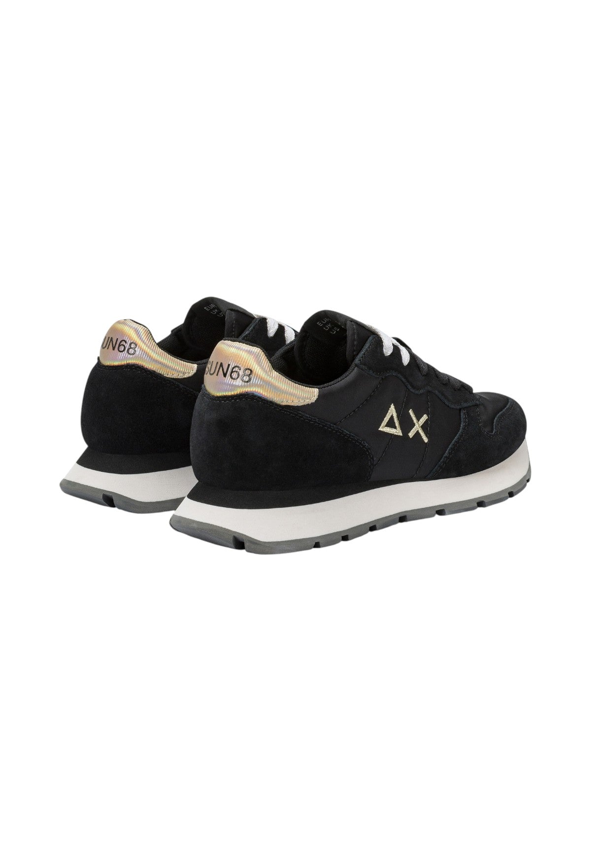 Sneakers Ally Gold Silver Z45202 Nero