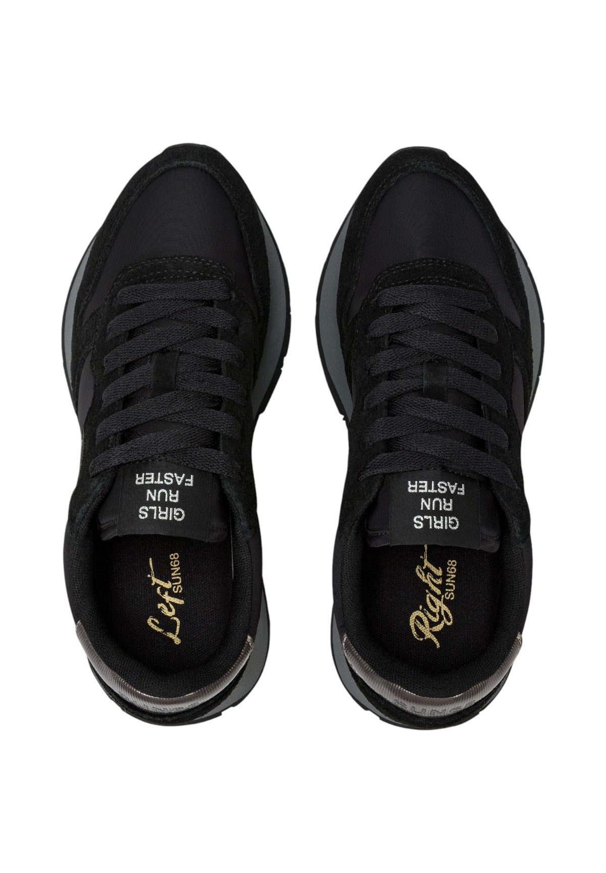 Sneakers Ally Gold Silver Z45202 Nero, Grigio Medio