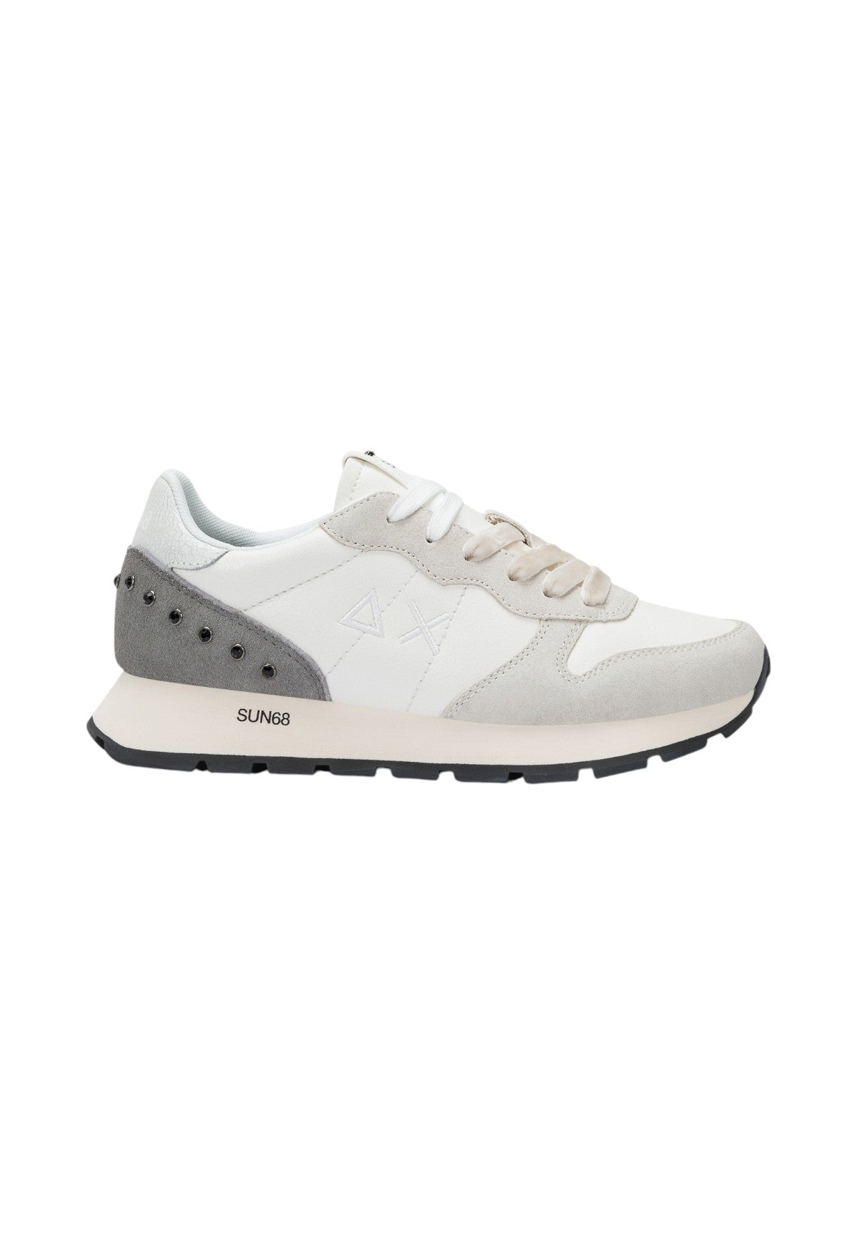 Sneakers Ally Studs Z45206 Bianco Panna