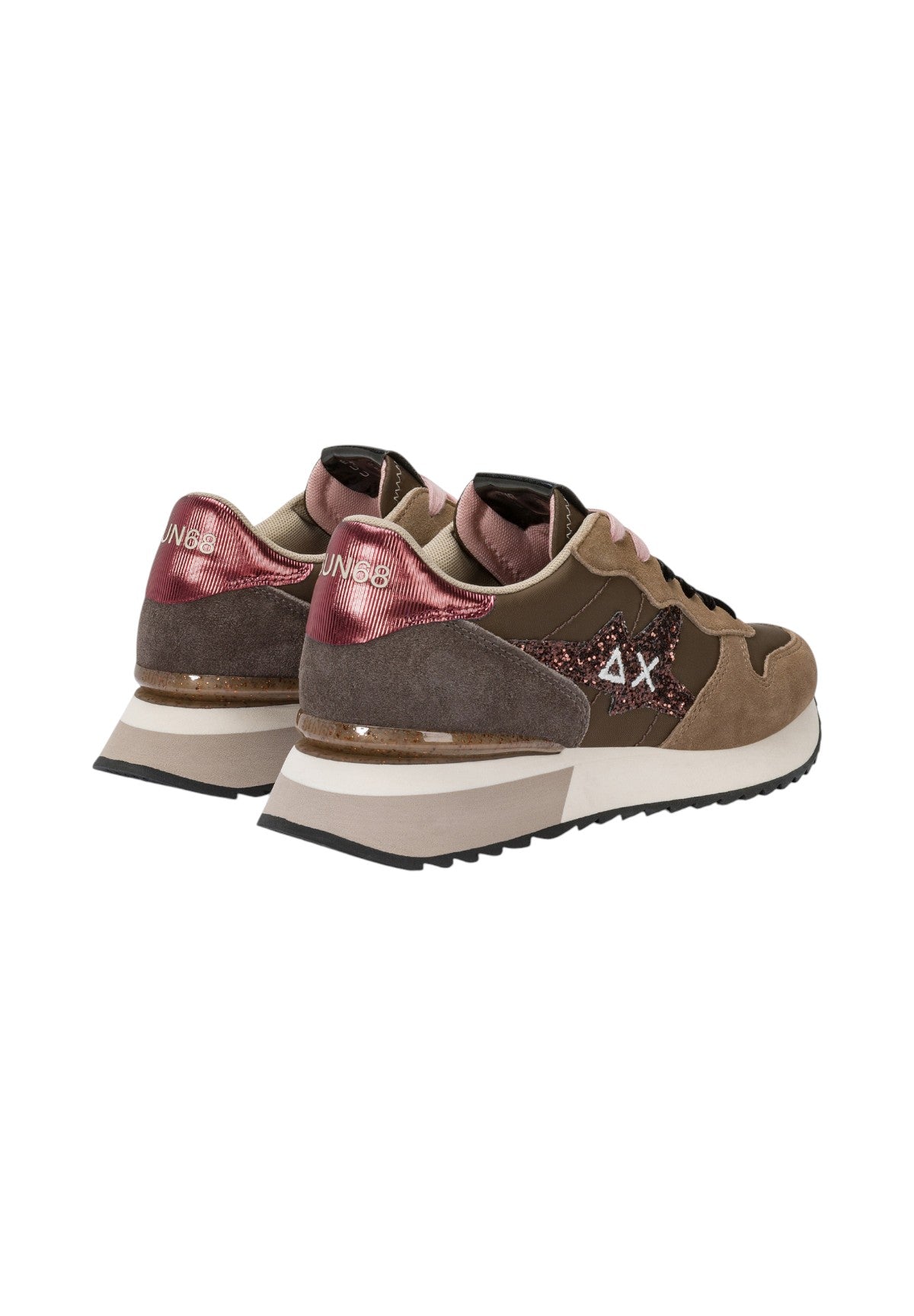 Sneakers Stargirl Glitter Logo Z45217 Marrone