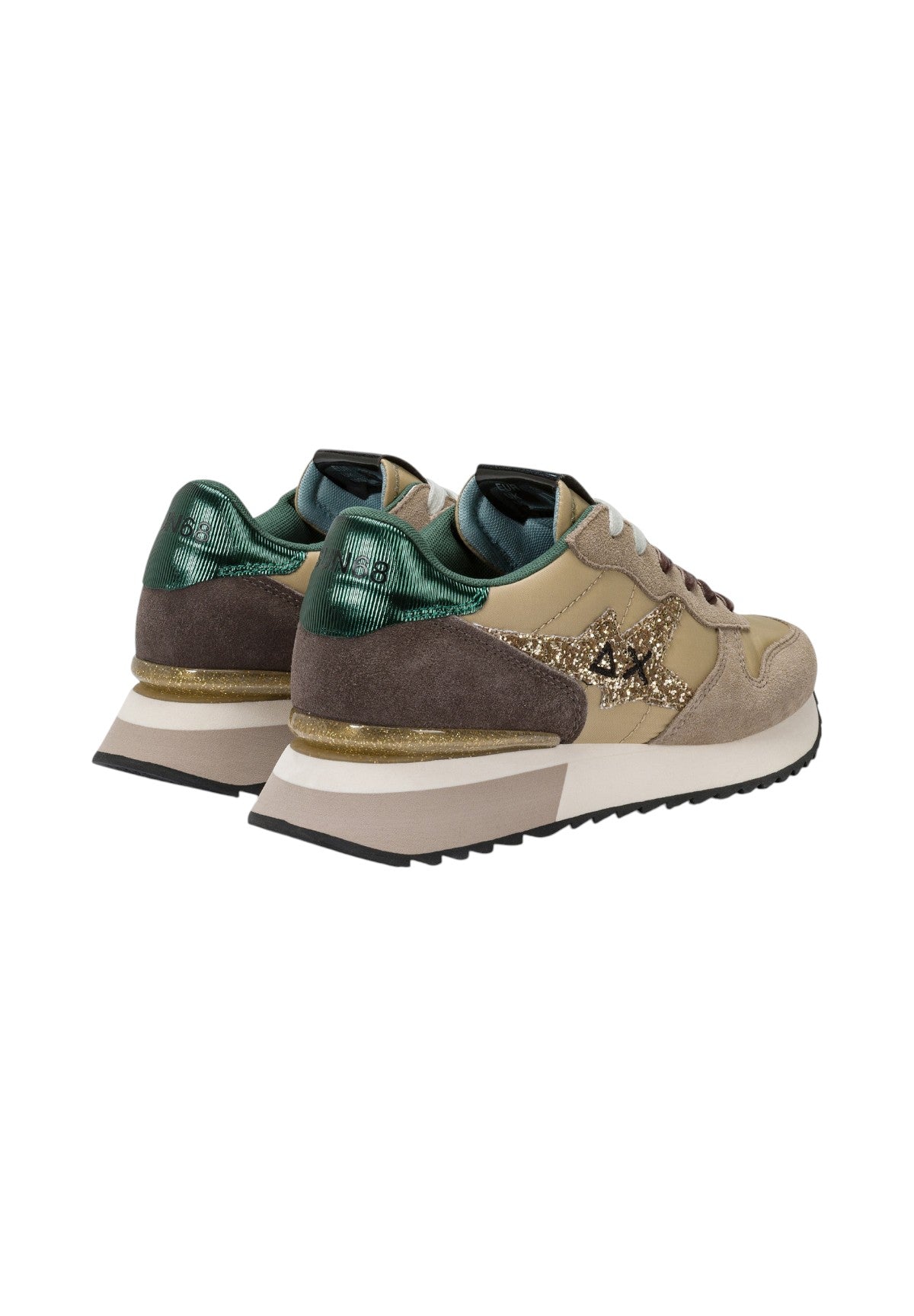 Sneakers Stargirl Glitter Logo Z45217 Beige Scuro