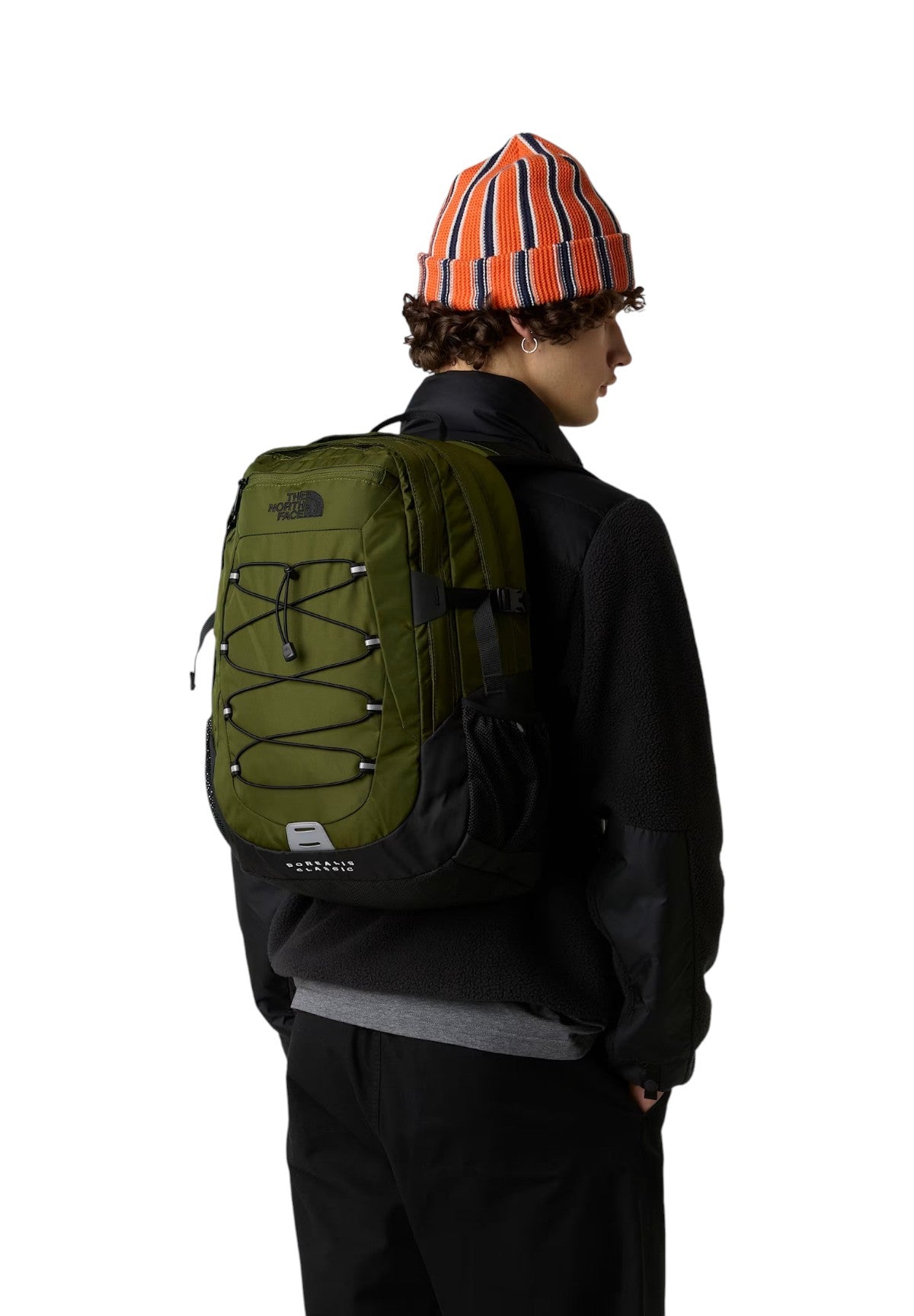 Zaino Borealis Classic NF00CF9C Verde, nero