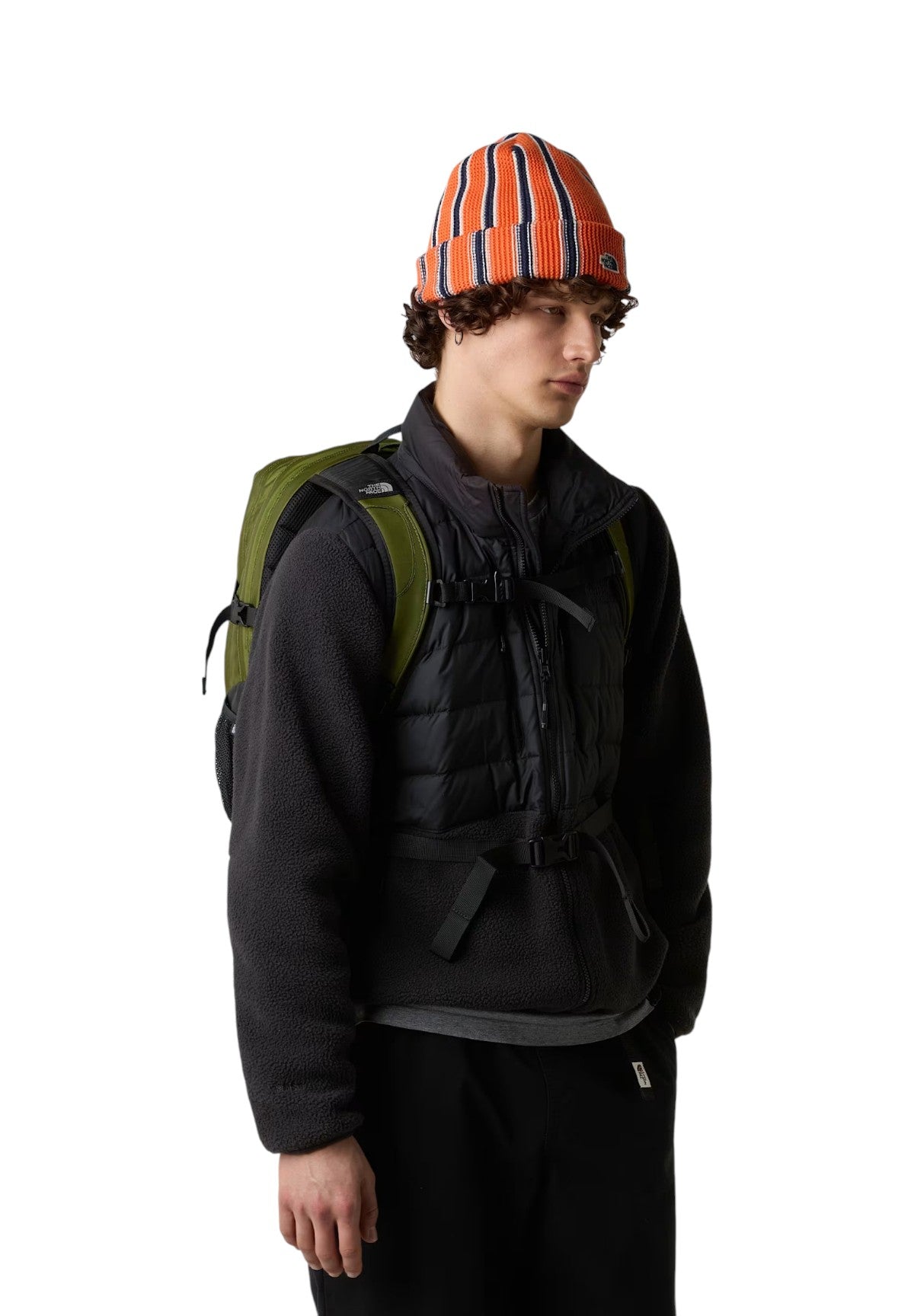 Zaino Borealis Classic NF00CF9C Verde, nero