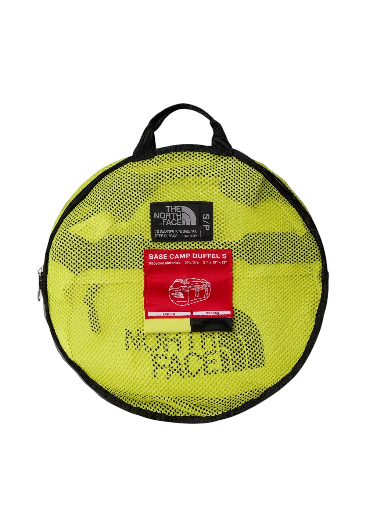 Borsone Base Camp - S NF0A52ST Giallo, nero