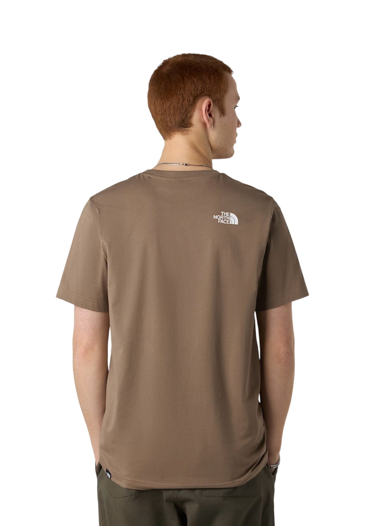 T-shirt a Maniche Corte Simple Dome NF0A87NG Marrone
