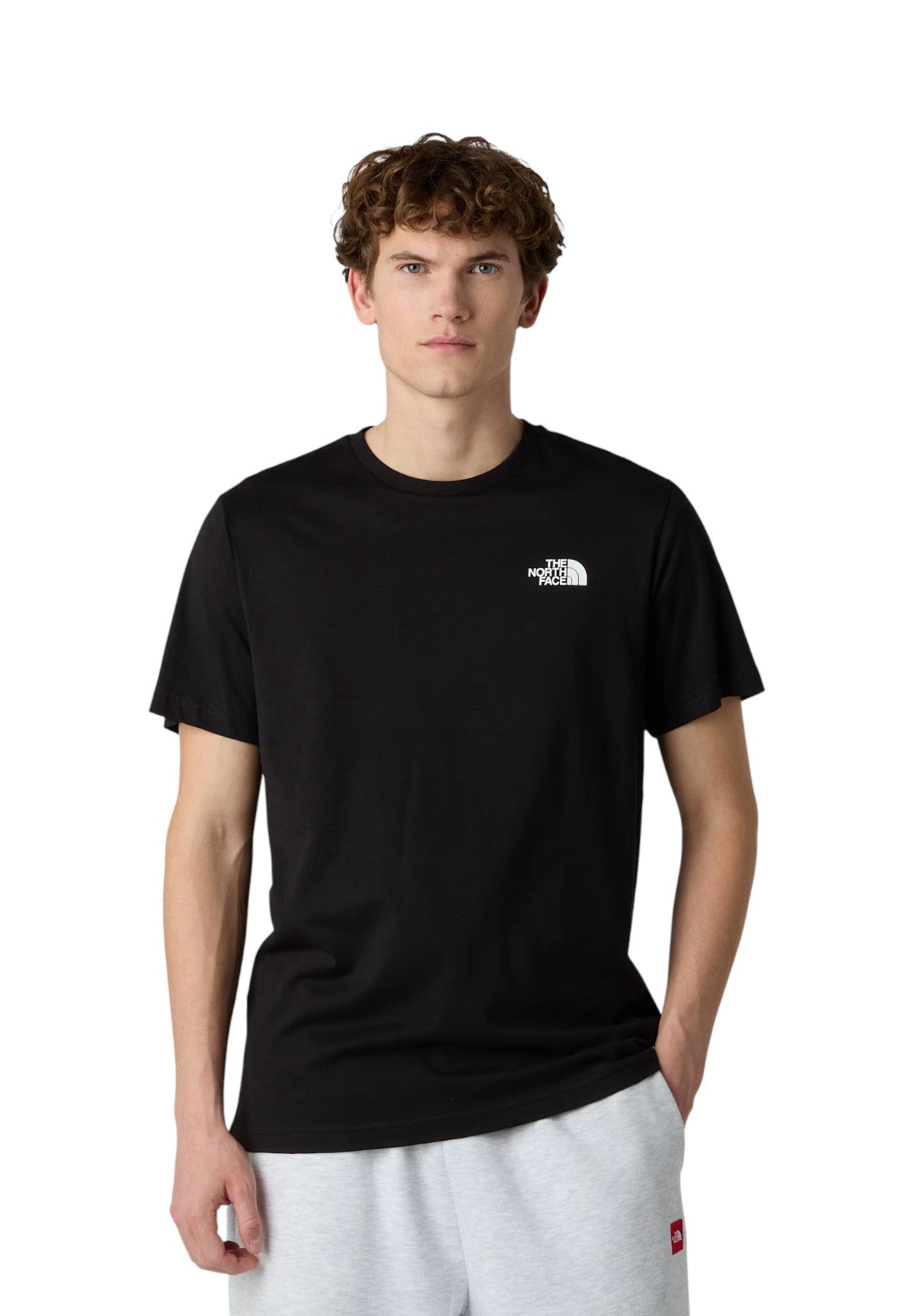 T-shirt a Maniche Corte Box NSE NF0A87NP Nero