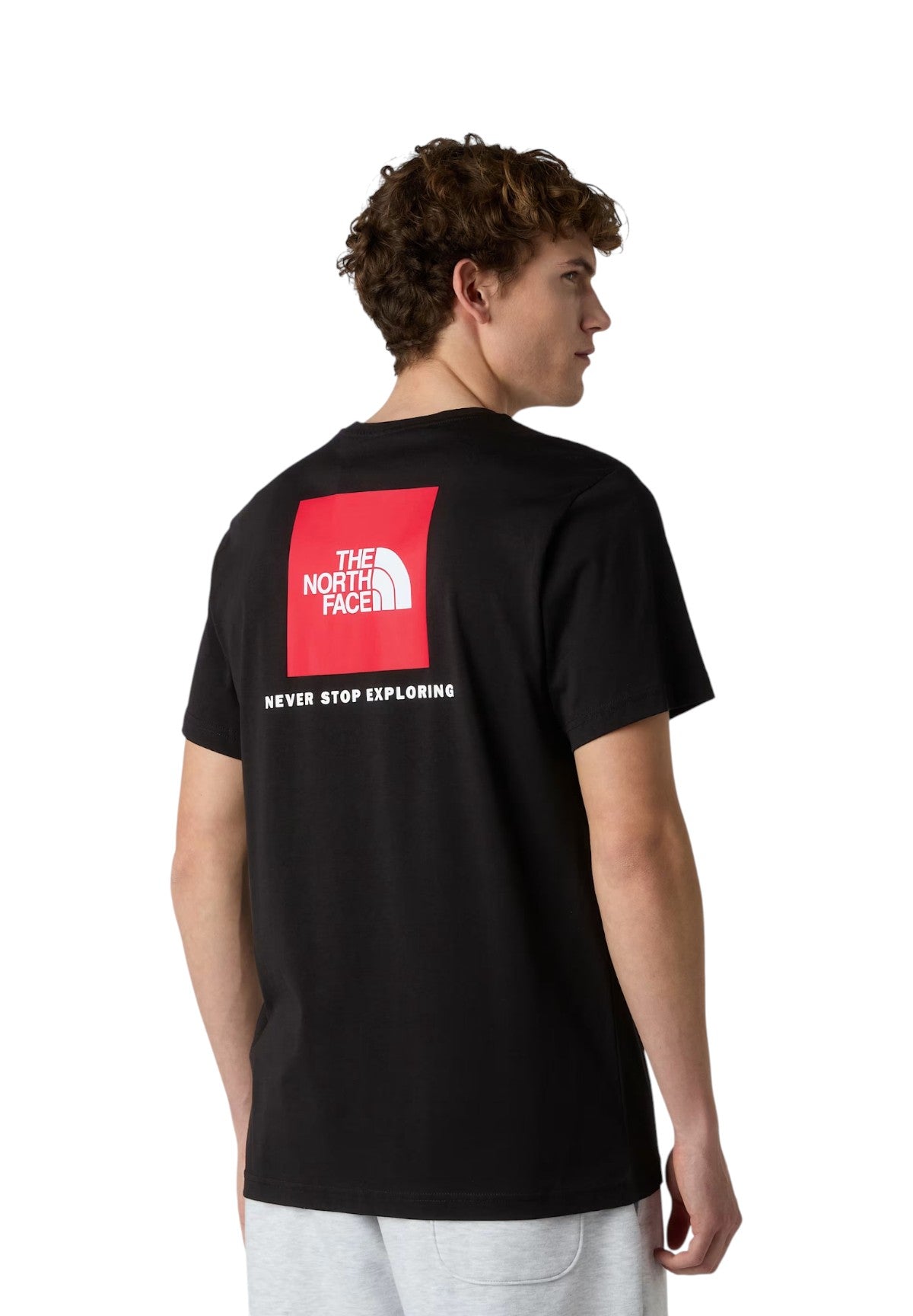 T-shirt a Maniche Corte Box NSE NF0A87NP Nero