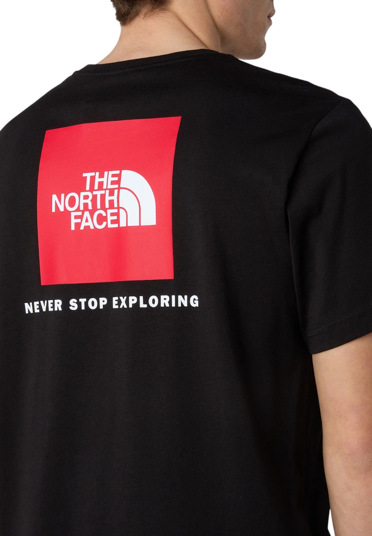 T-shirt a Maniche Corte Box NSE NF0A87NP Nero