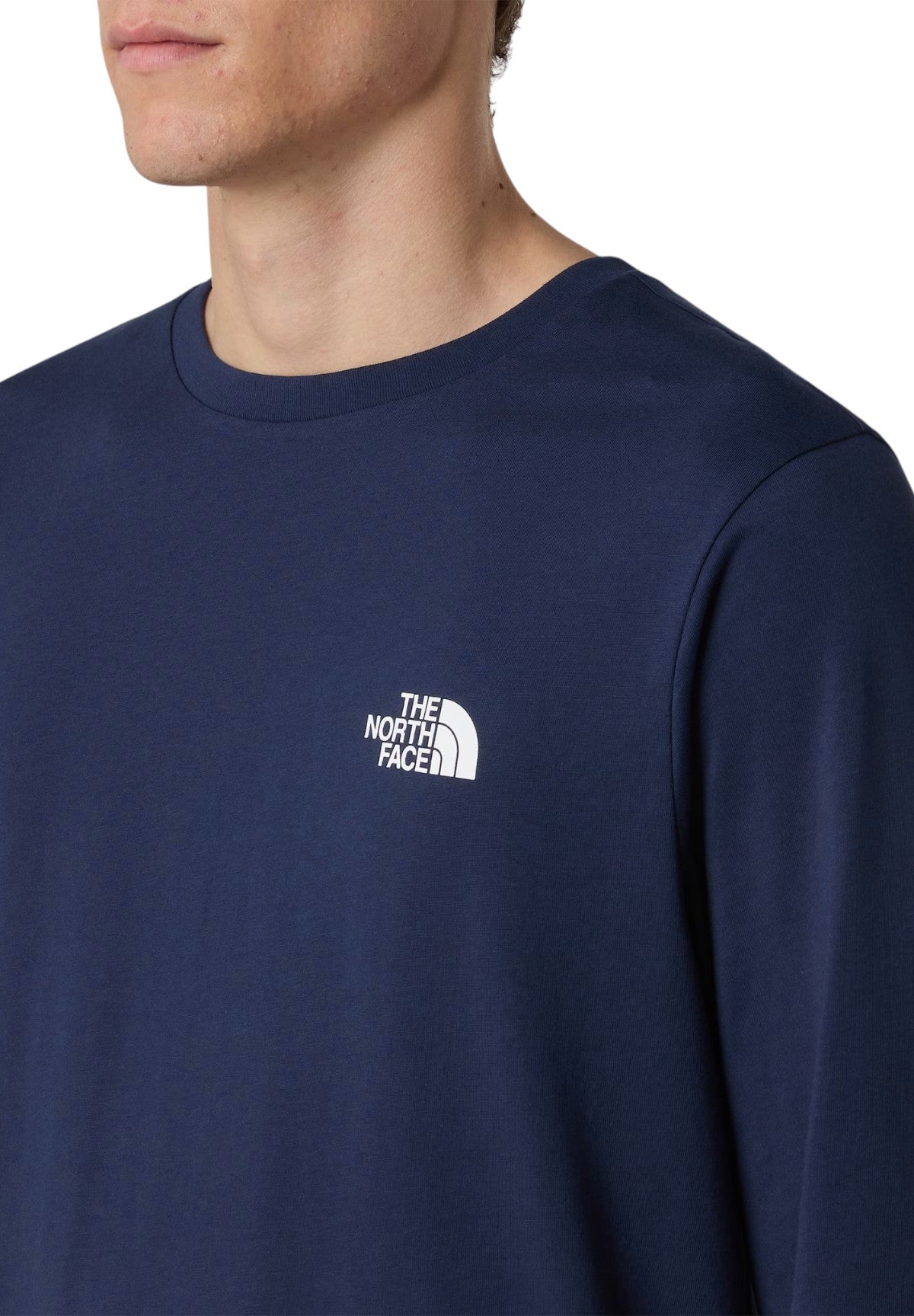 T-shirt a Maniche Lunghe Simple Dome NF0A87QN Blu