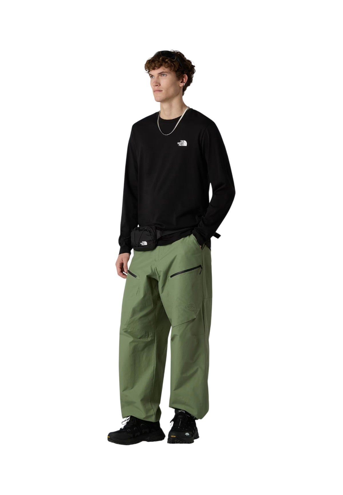 T-shirt a Maniche Lunghe Simple Dome NF0A87QN Nero