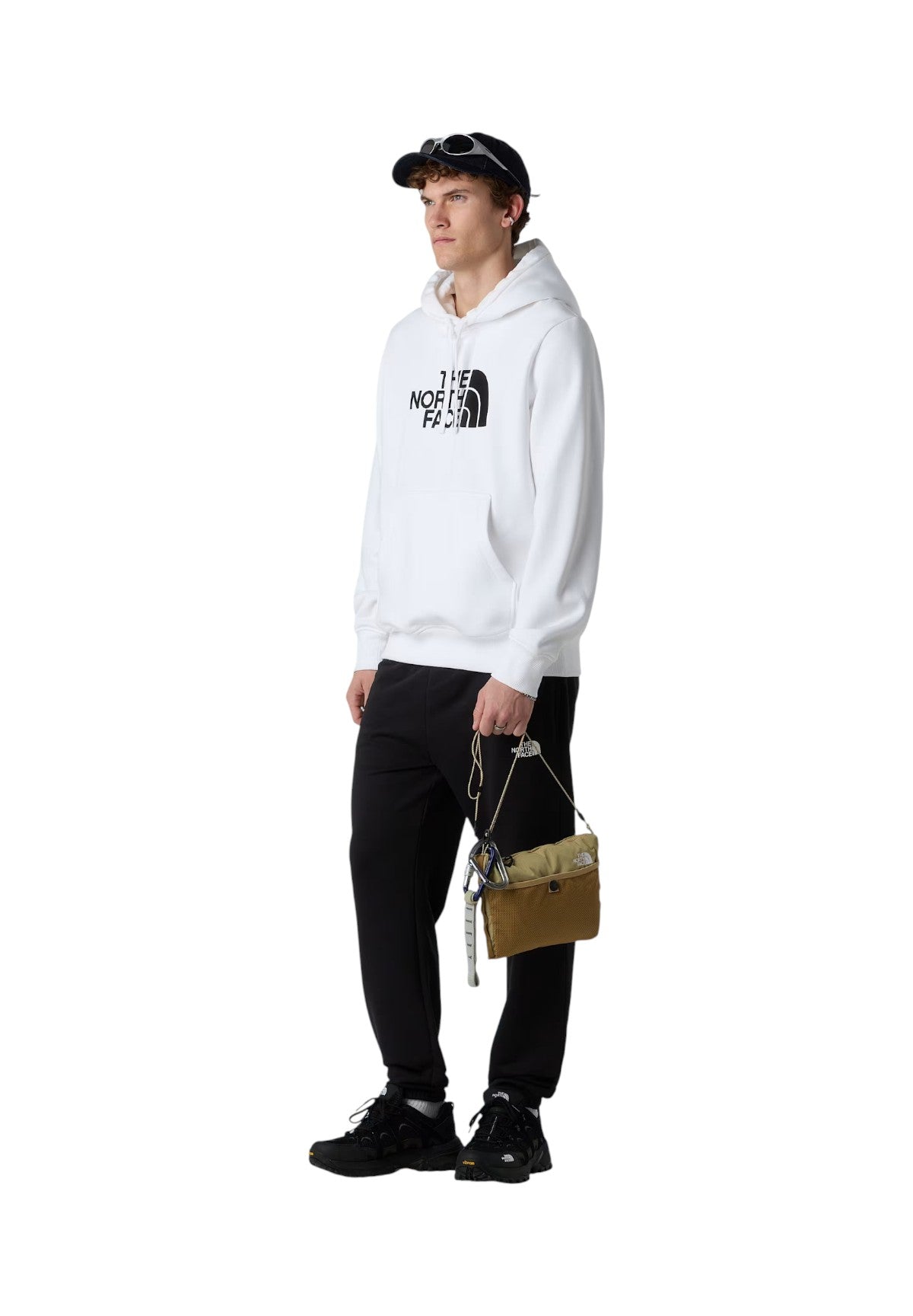 Felpa Pullover con Cappuccio Drew Peak NF0A89EM White