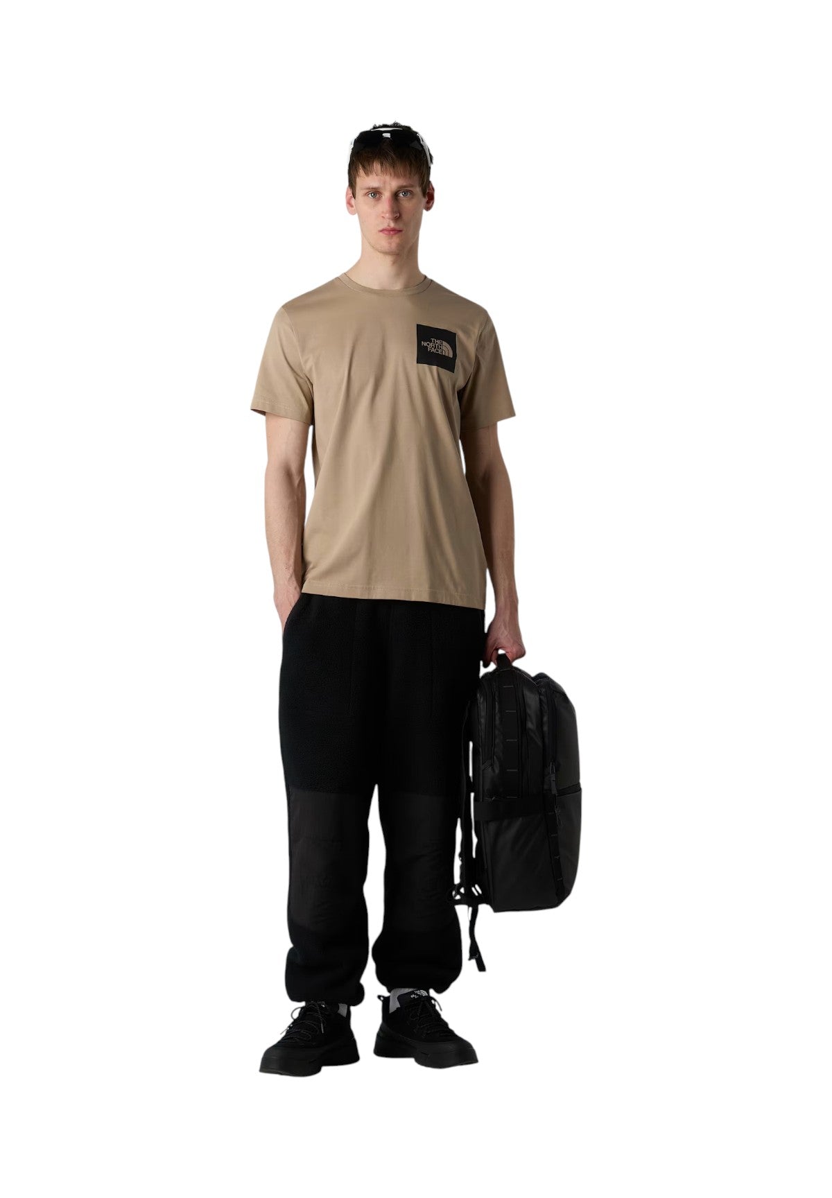 T-shirt a Maniche Corte Fine NF0A8A6M Grey