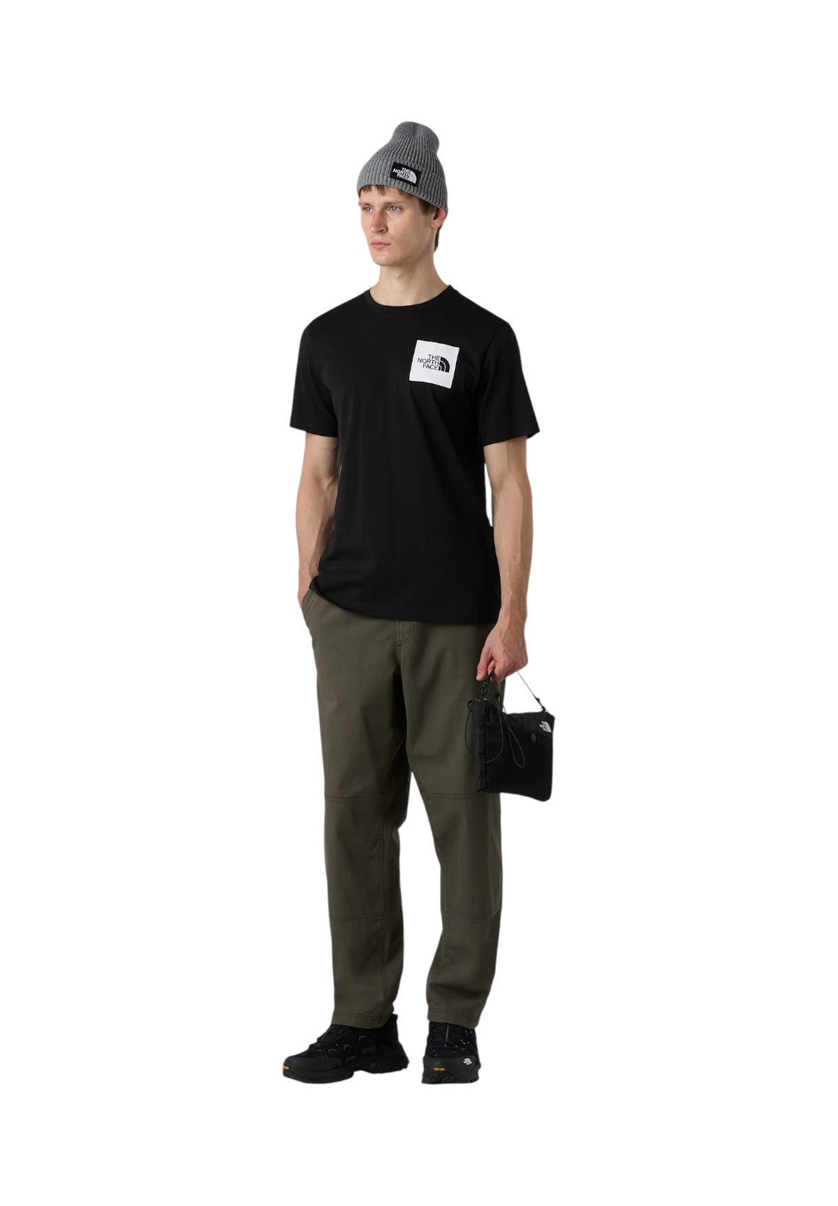 T-shirt a Maniche Corte Fine NF0A8A6M Nero