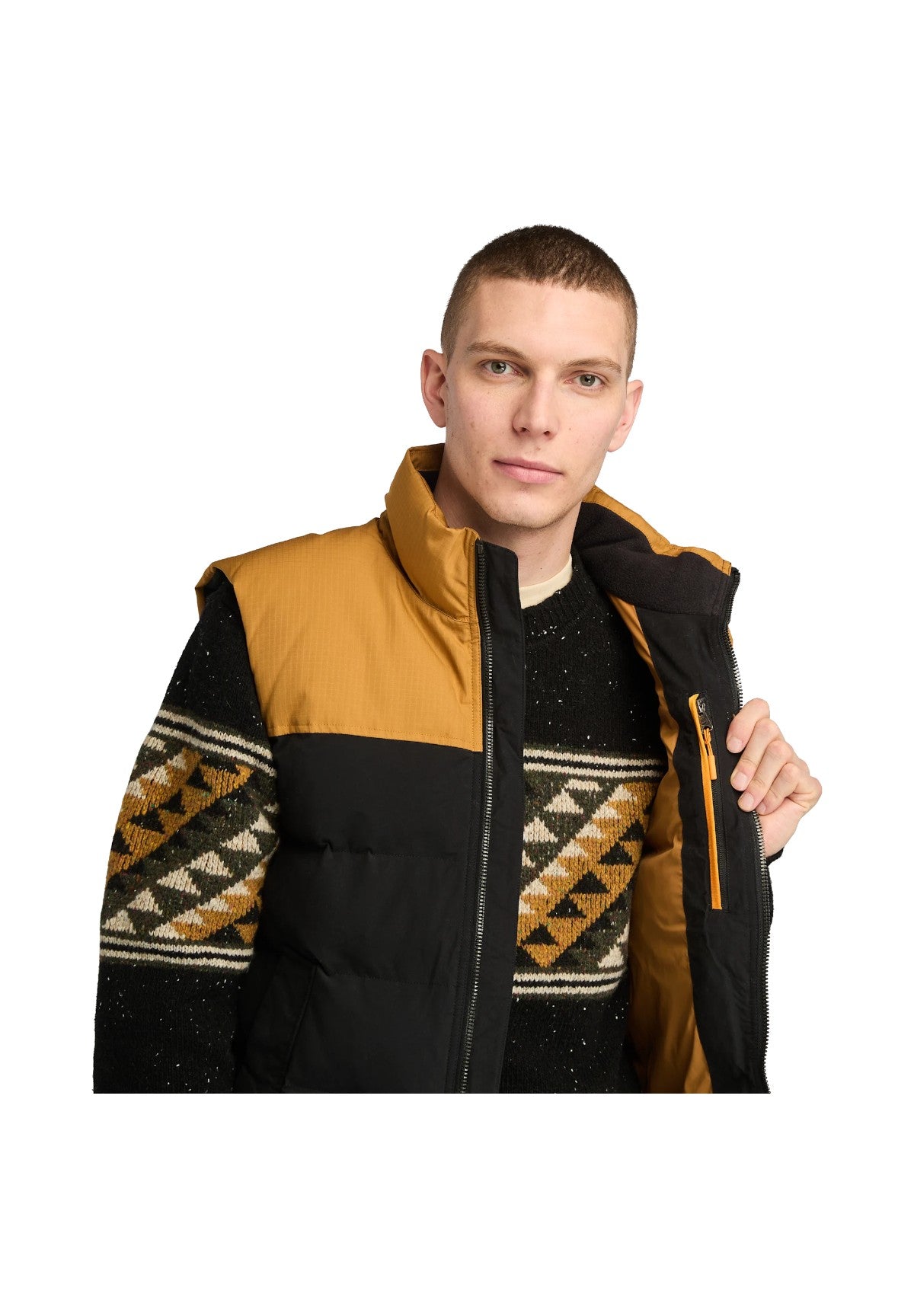 Smanicato Gilet Welch Mountain Durable Water Repellent TB0A22XM Wheat boot, black