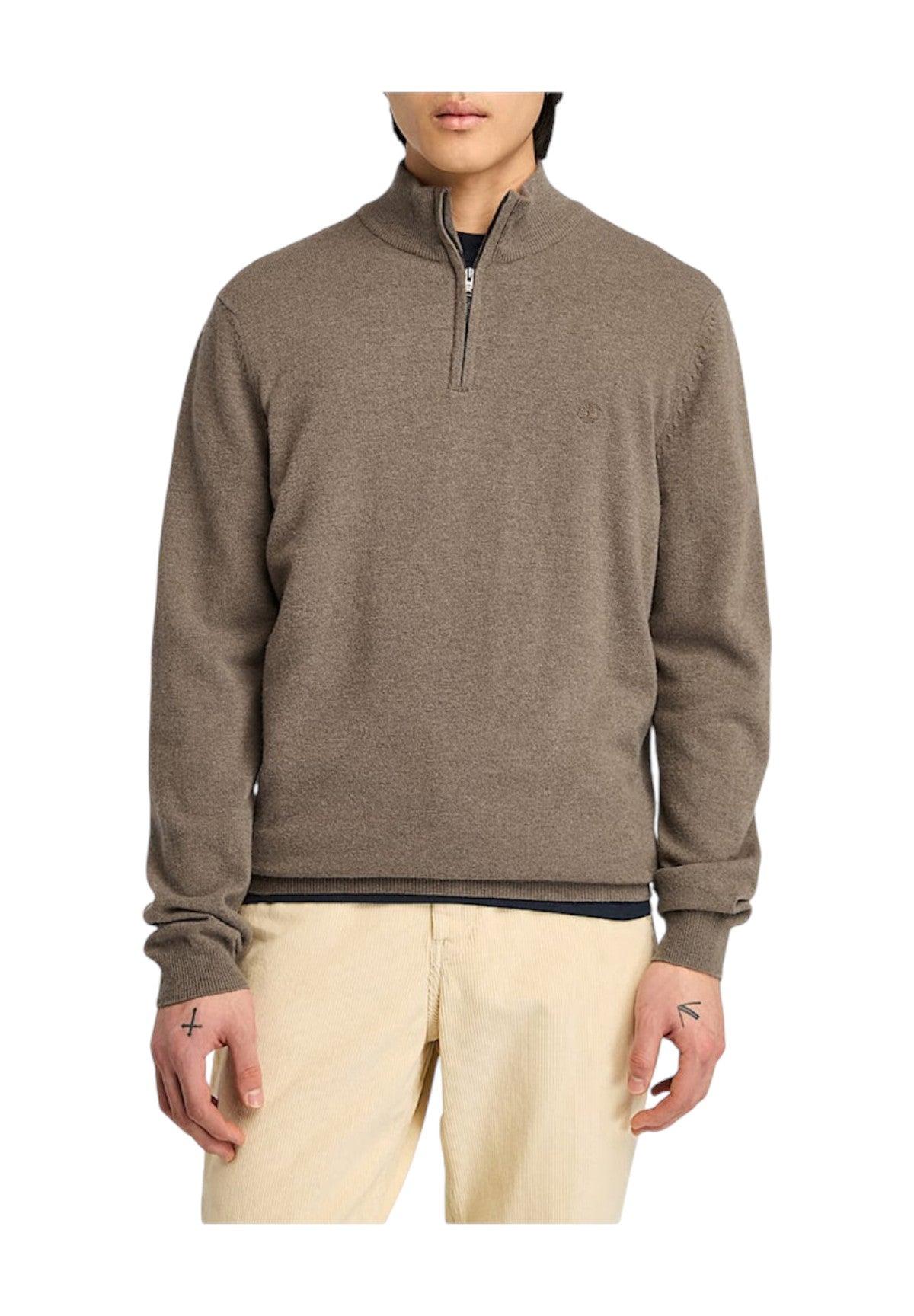 Maglione Collo Alto Cohas Brook TB0A2BF6 Chocolate Chip Heather