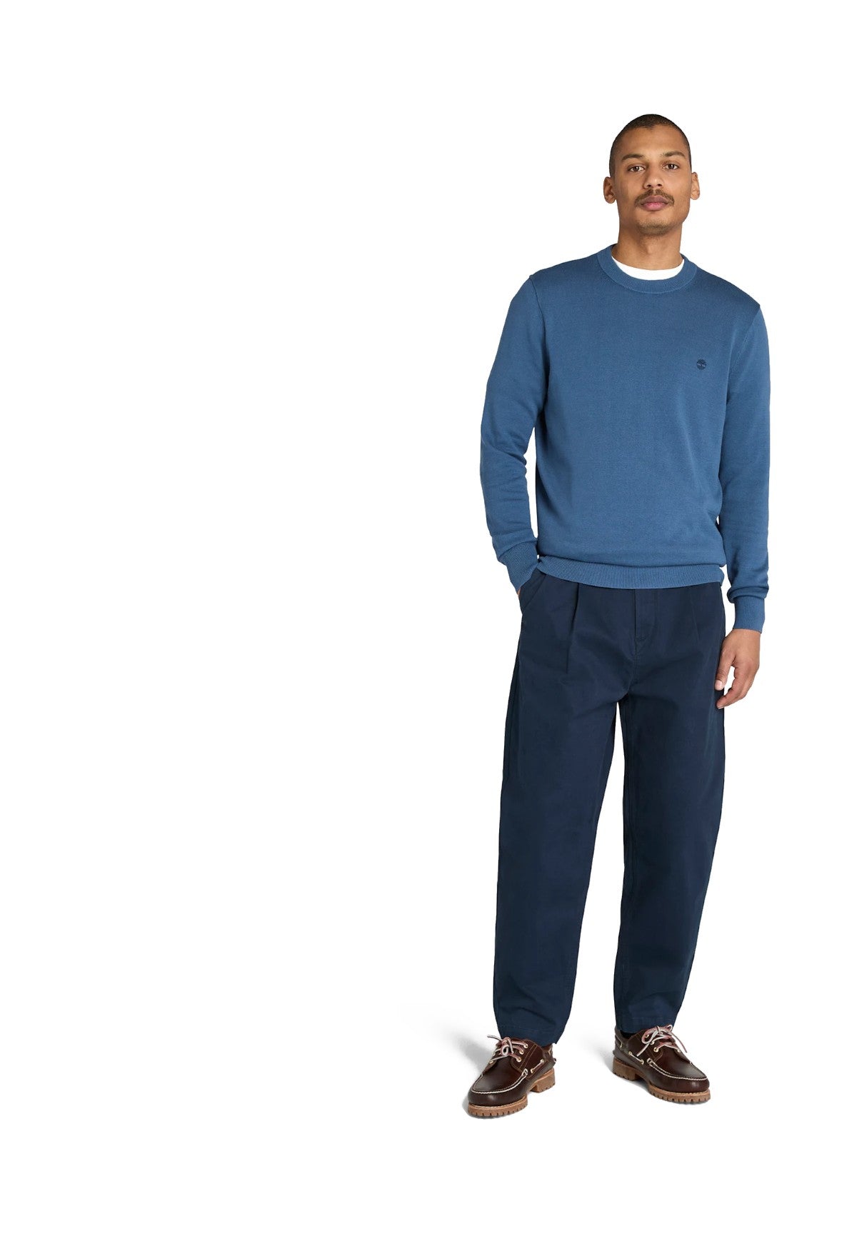 Maglione Girocollo Williams River TB0A2BMM Dark denim