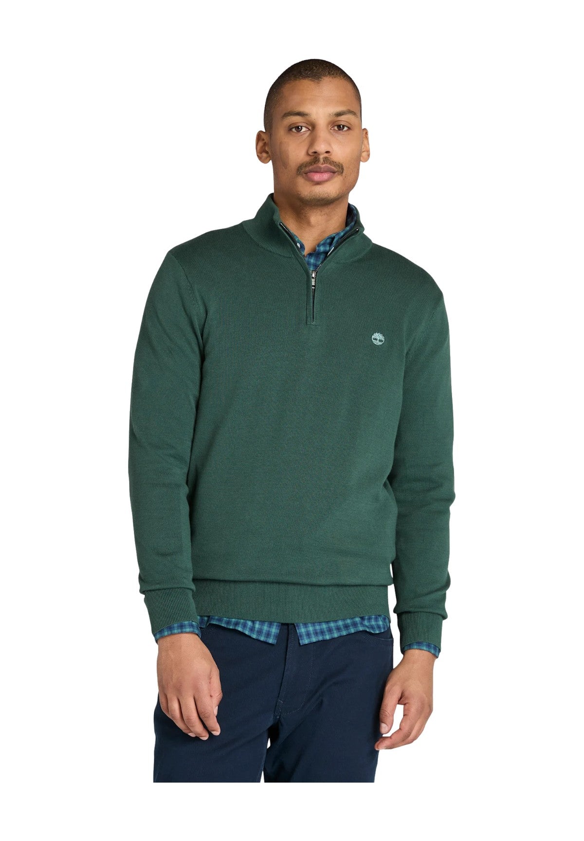 Maglione Collo Alto Williams River Cotton TB0A2BMX Green Gables