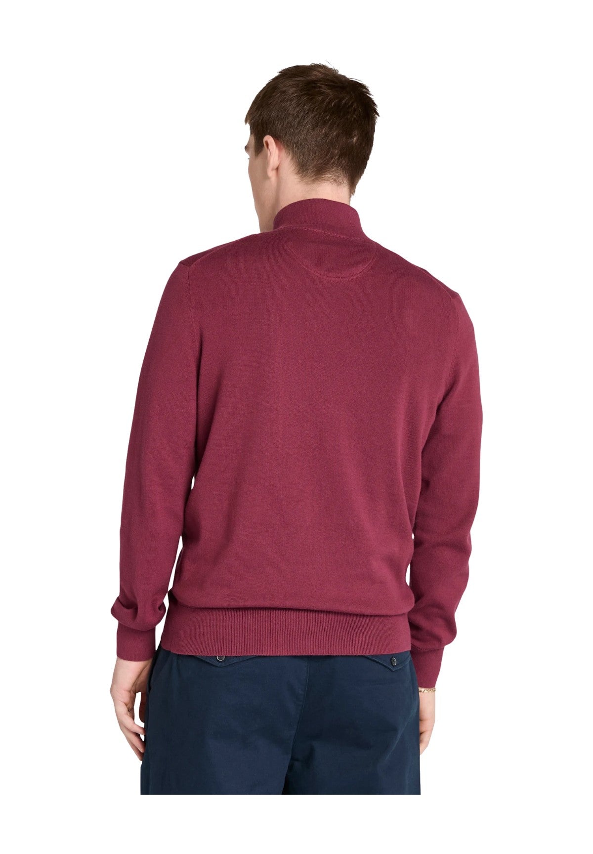 Maglione Collo Alto Williams River Cotton TB0A2BMX Burgundy