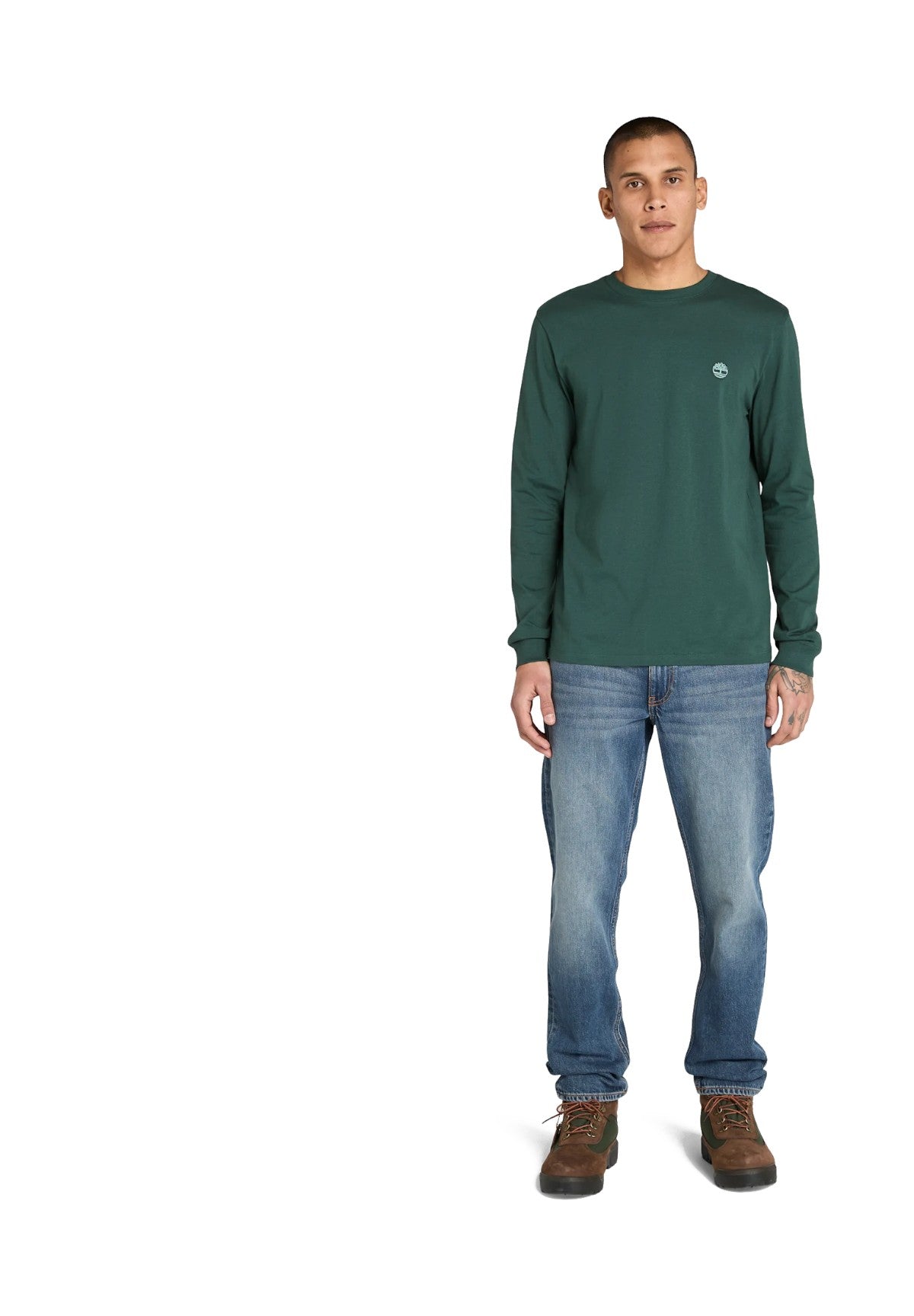T-shirt a Maniche Lunghe Dunstan River TB0A2BQ3 Green Gables