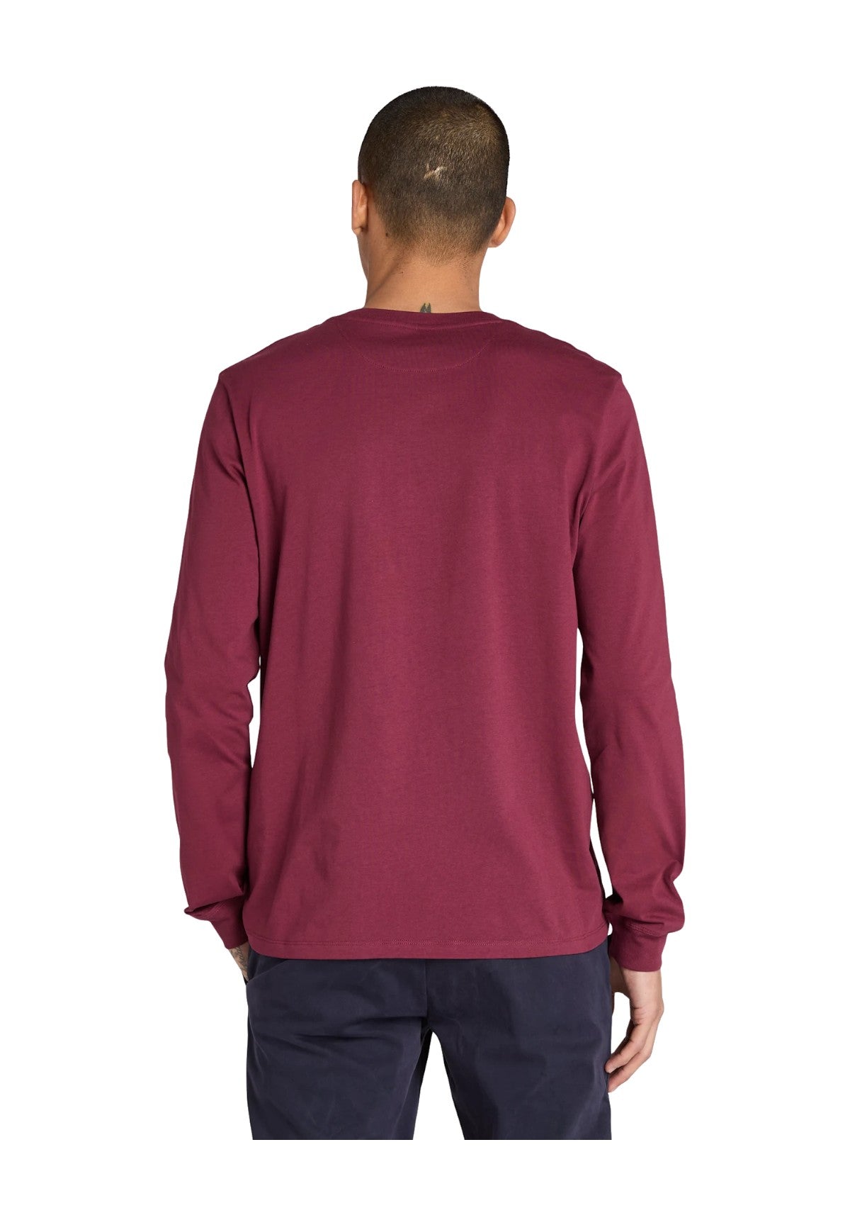 T-shirt a Maniche Lunghe Dunstan River TB0A2BQ3 Burgundy