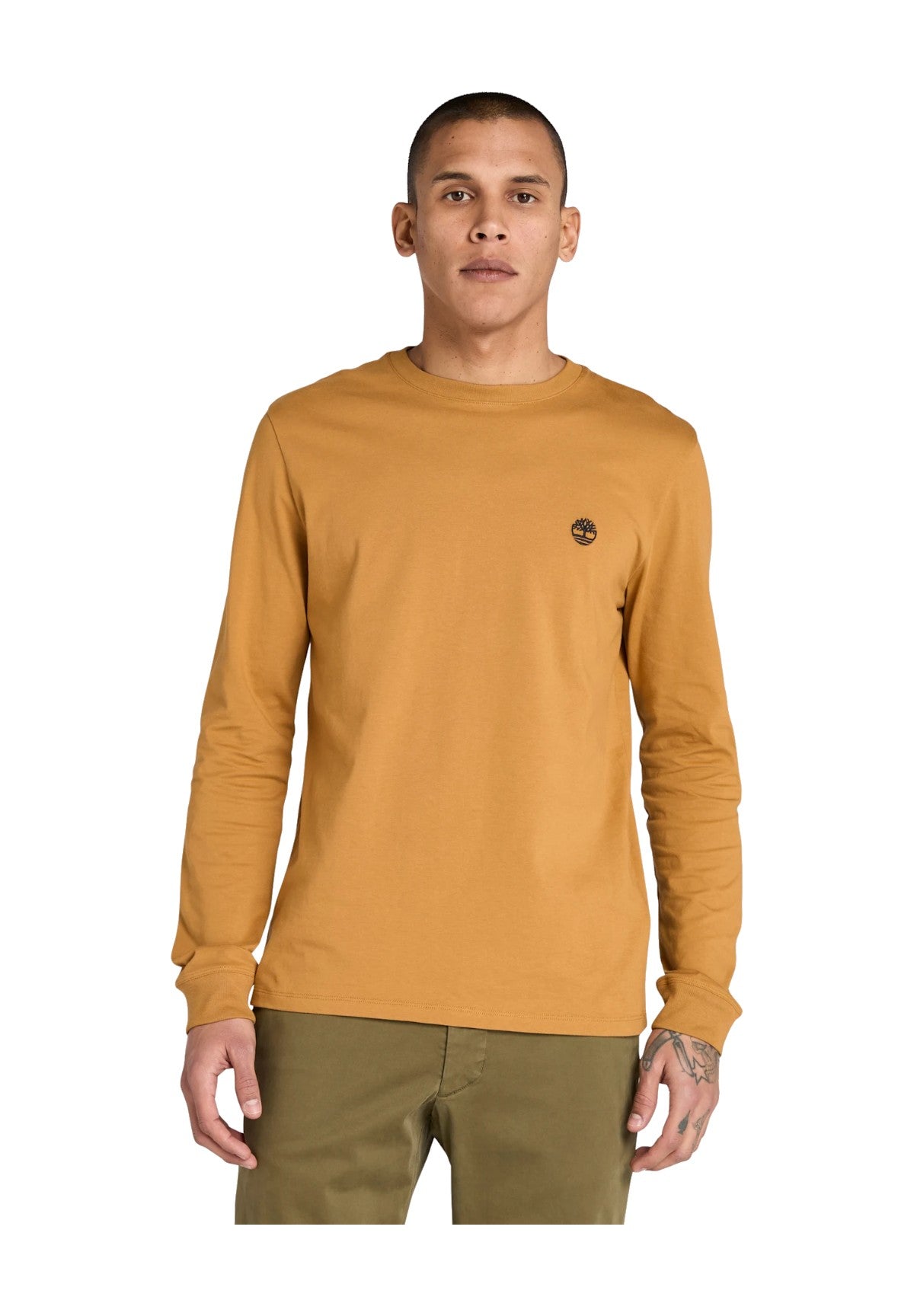 T-shirt a Maniche Lunghe Dunstan River TB0A2BQ3 Wheat Boot