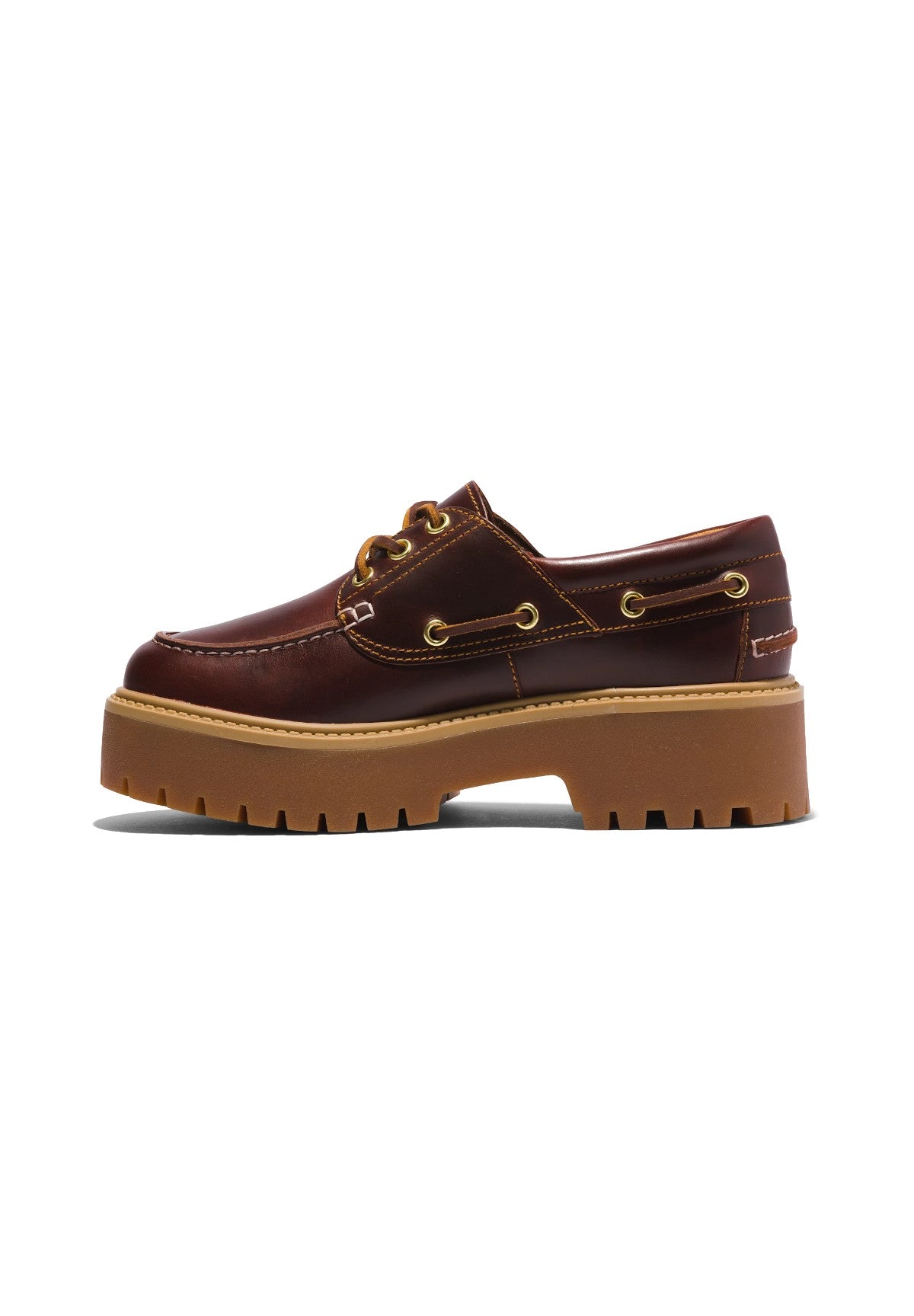 Scarpe da Barca Stone Street TB0A2QDM Rootbeer