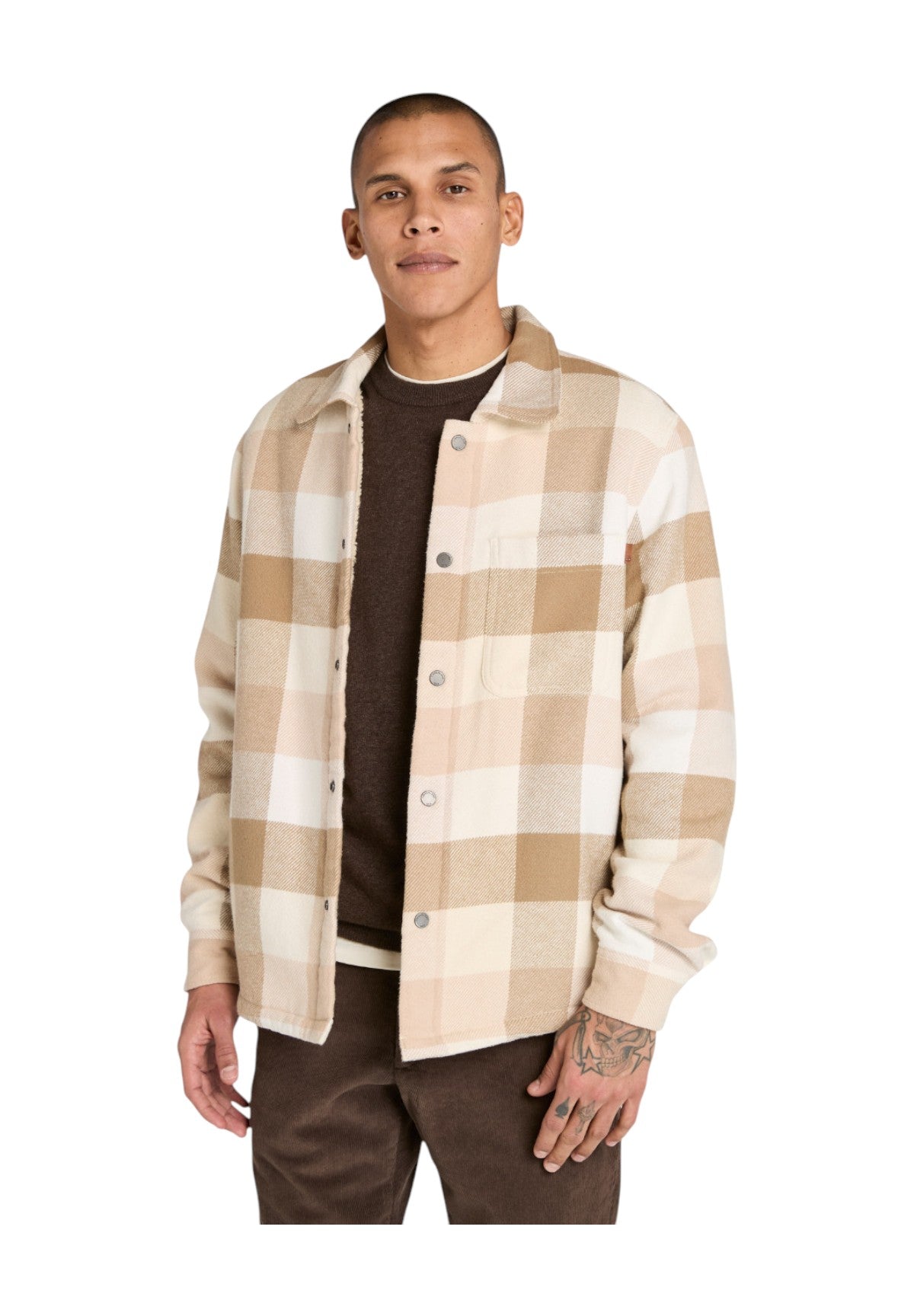 Camicia Overshirt High Pile Lined TB0A44KB Angora Yd