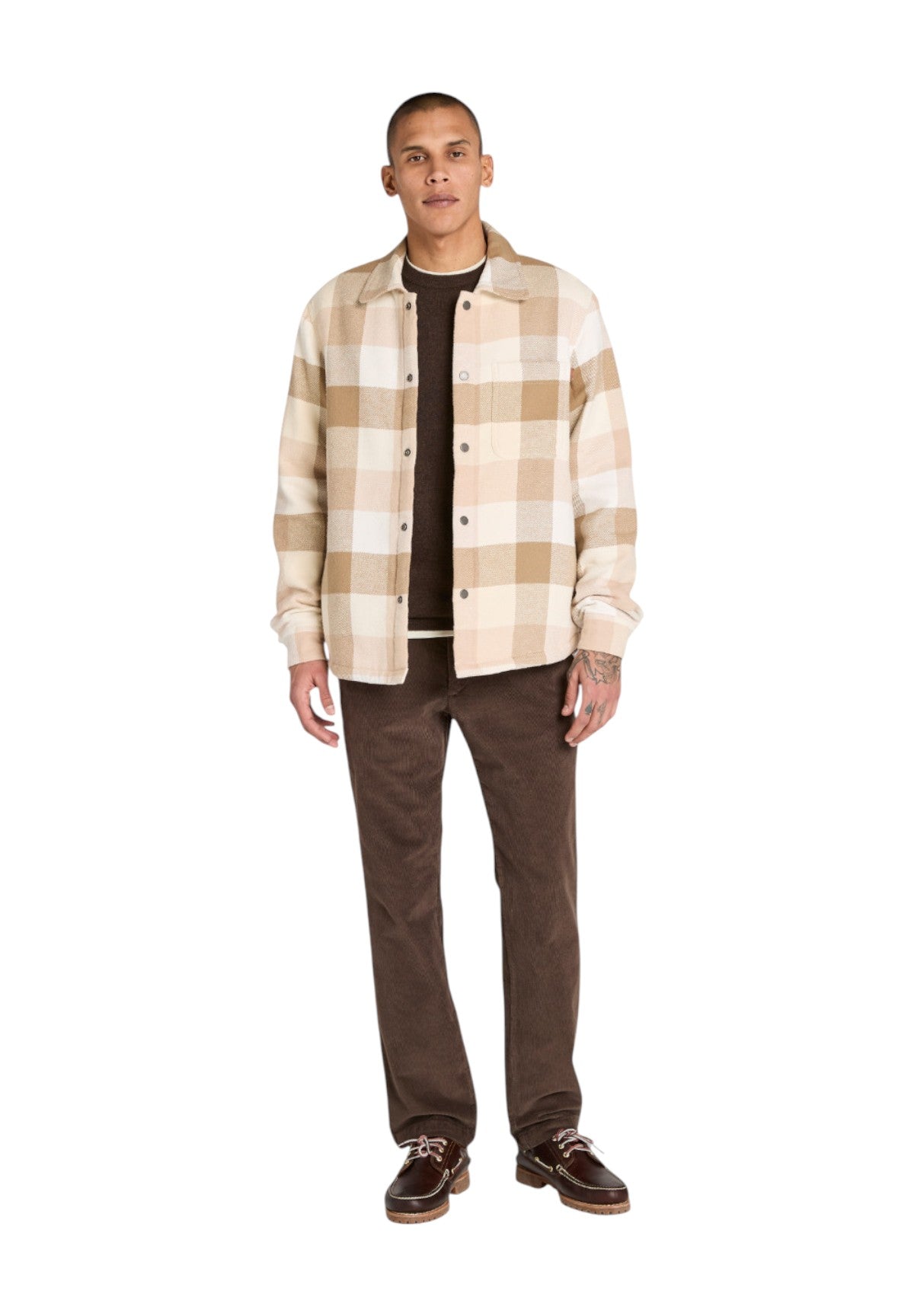 Camicia Overshirt High Pile Lined TB0A44KB Angora Yd