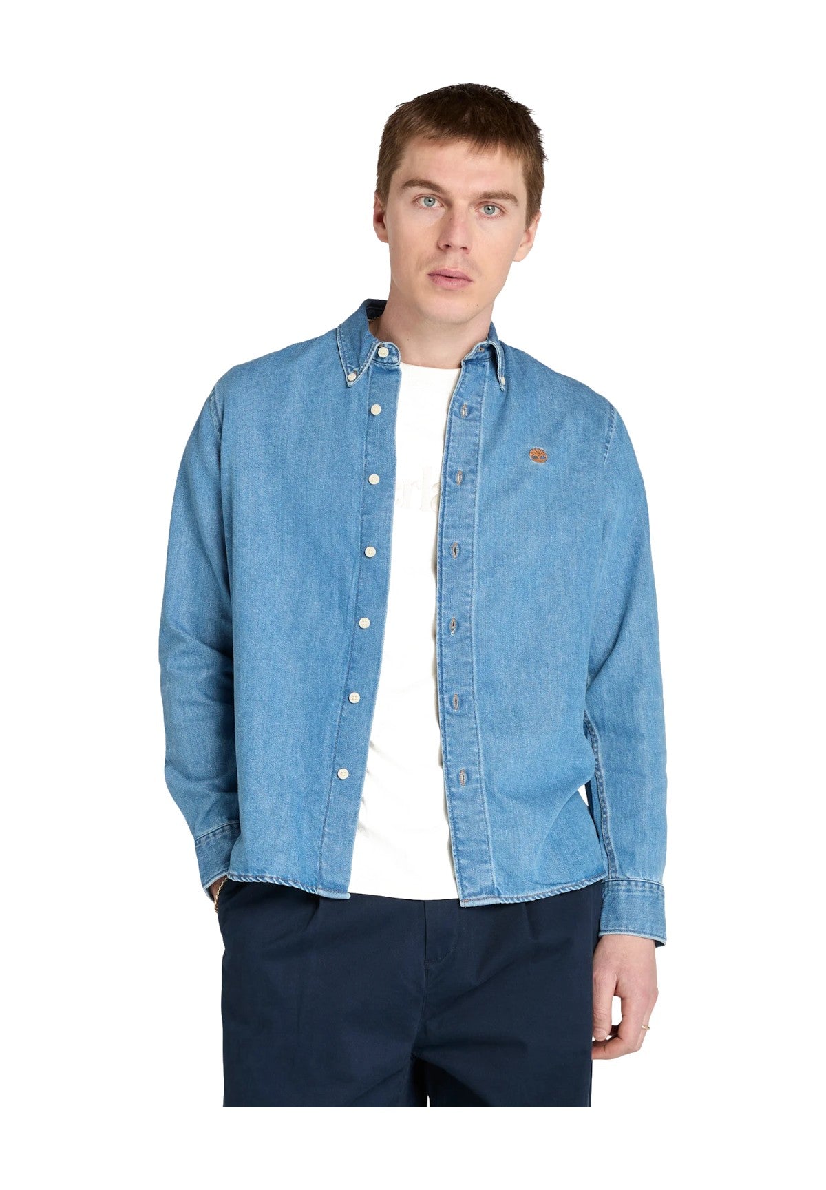 Camicia di Jeans TB0A44UZ Horizon Blue Wash