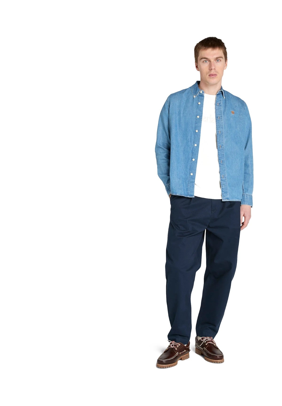 Camicia di Jeans TB0A44UZ Horizon Blue Wash