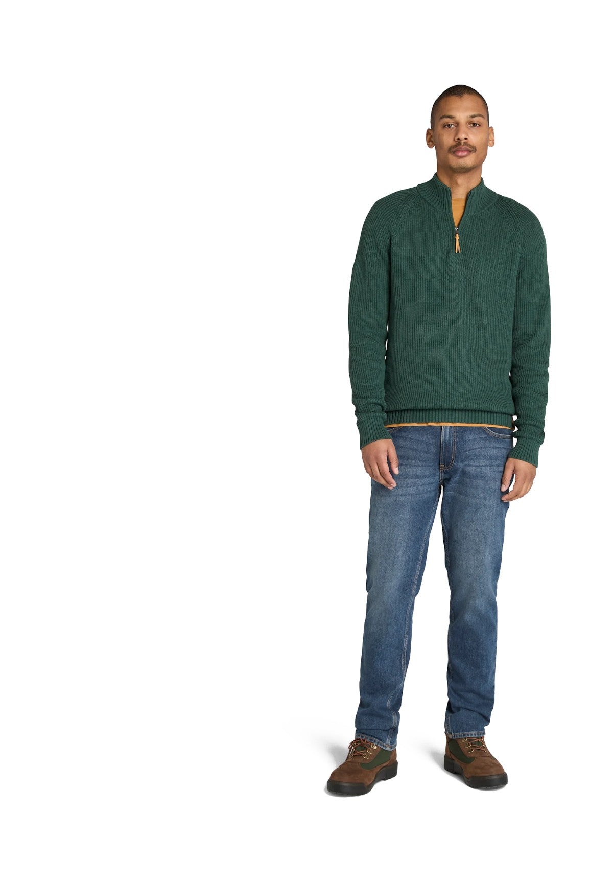 Maglione Girocollo Williams River Textured TB0A5M8P Green Gables
