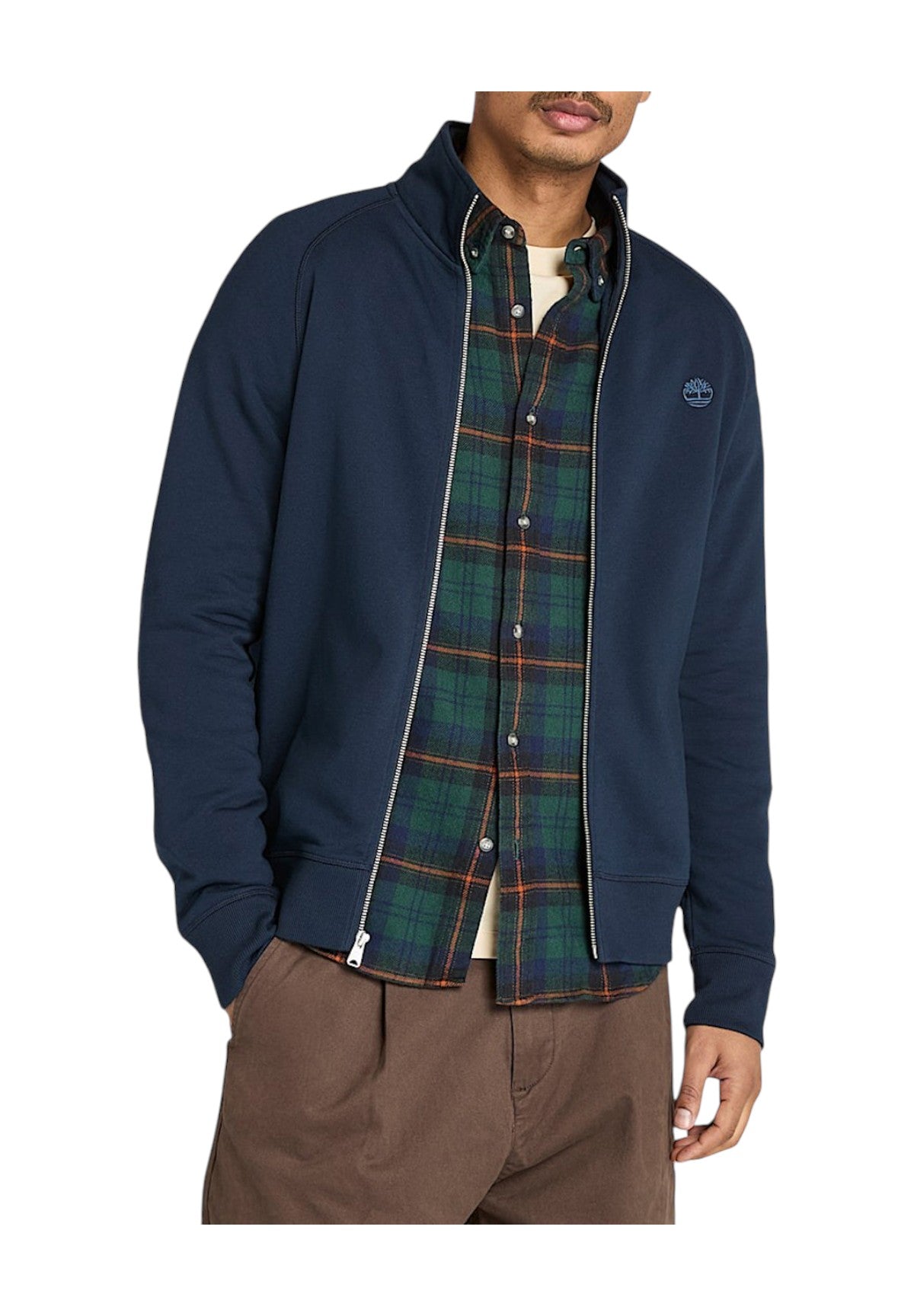Felpa Full-Zip Exeter River TB0A5MDE Dark sapphire