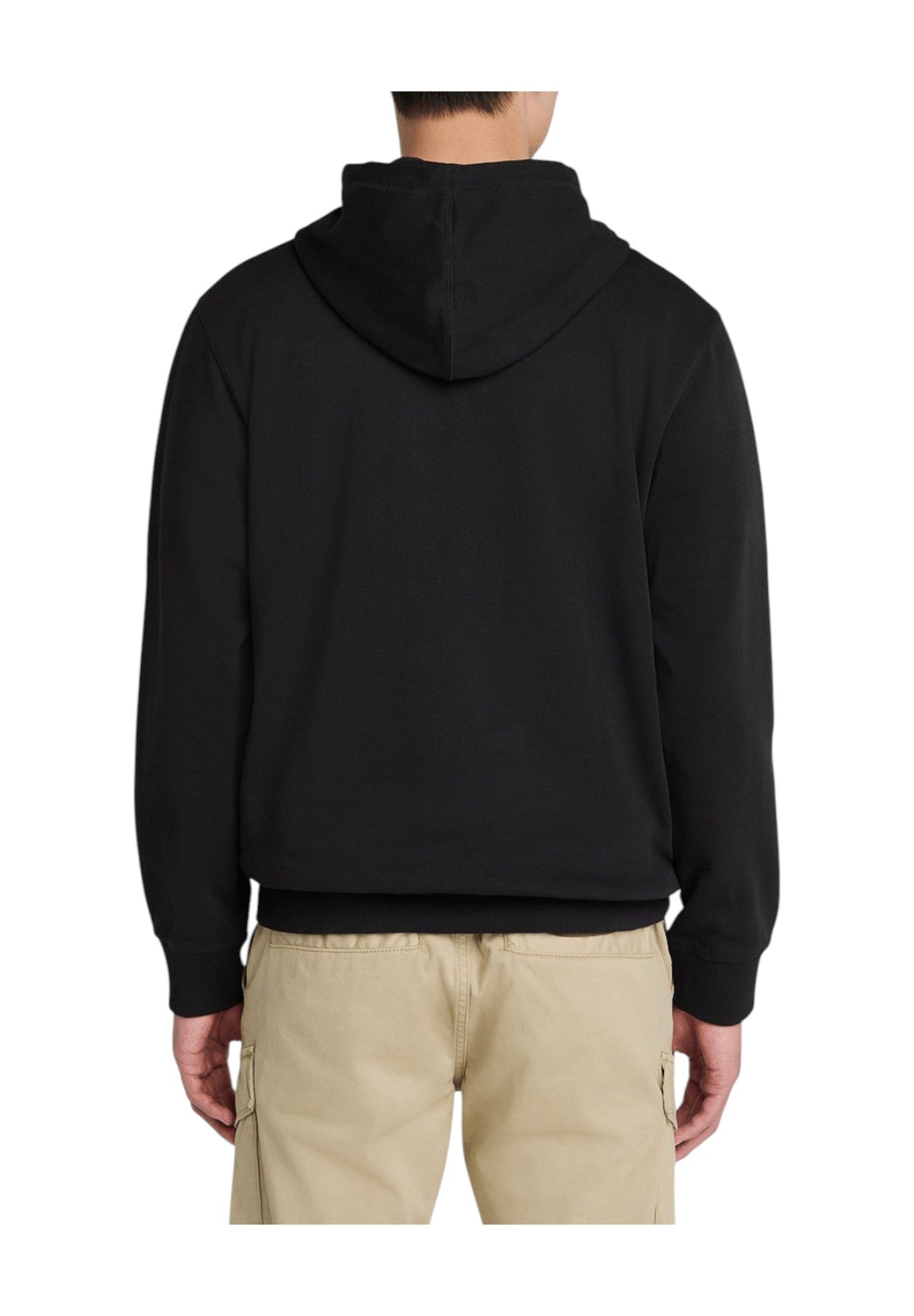 Felpa Pullover con Cappuccio Established 1973 TB0A5MX8 Black