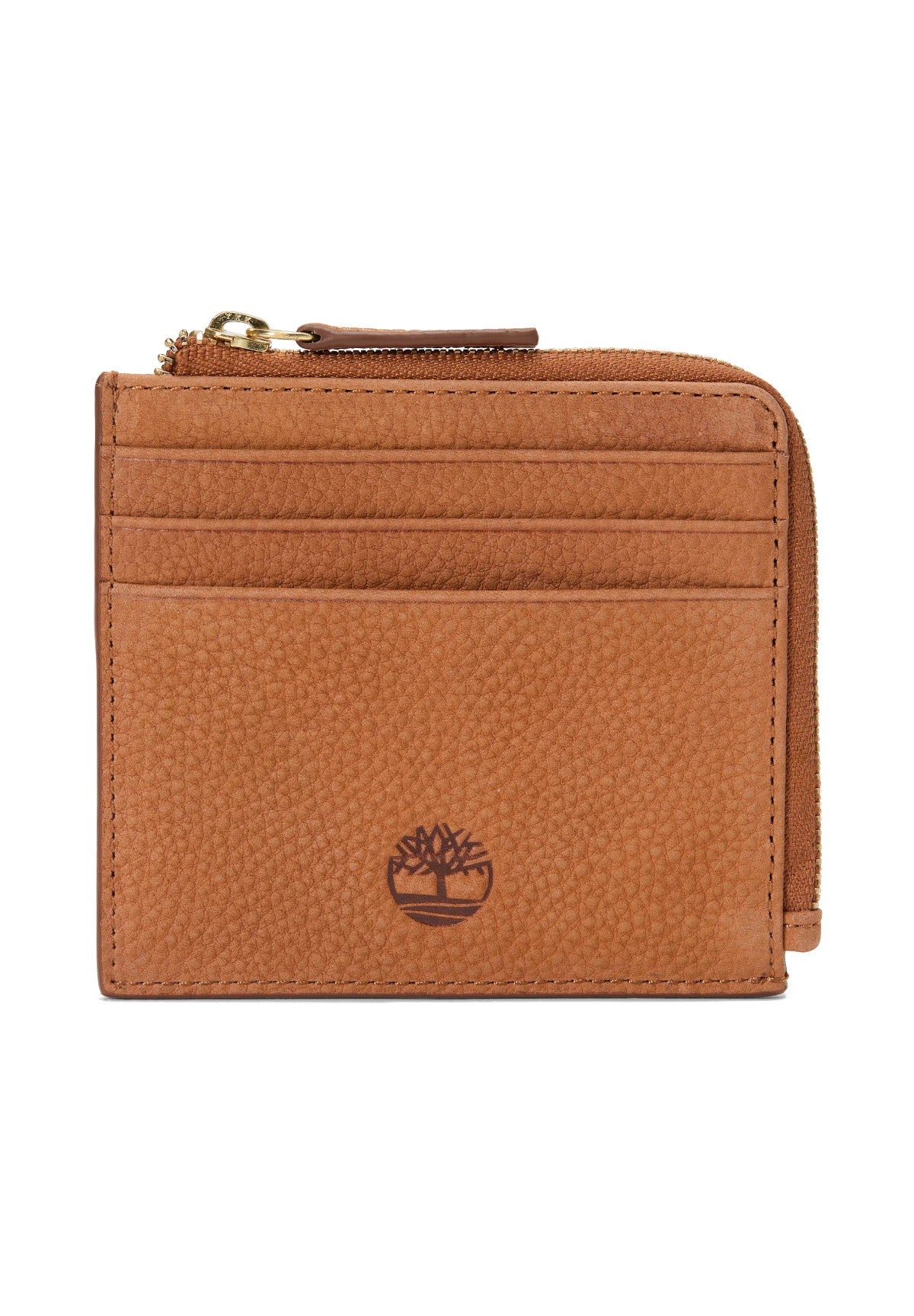 Portacarte Tuckerman Leather Card Holder With Zip TB0A5N9Y Tan
