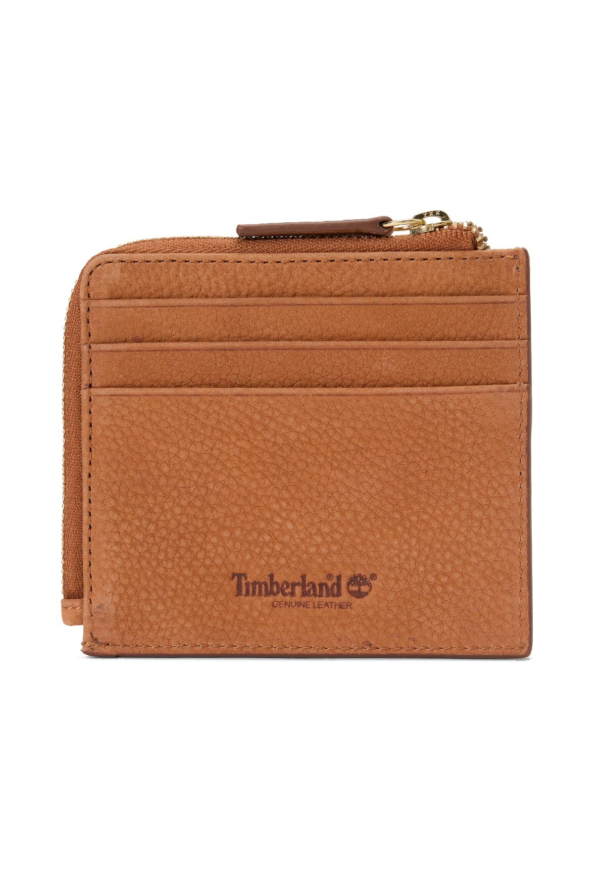 Portacarte Tuckerman Leather Card Holder With Zip TB0A5N9Y Tan