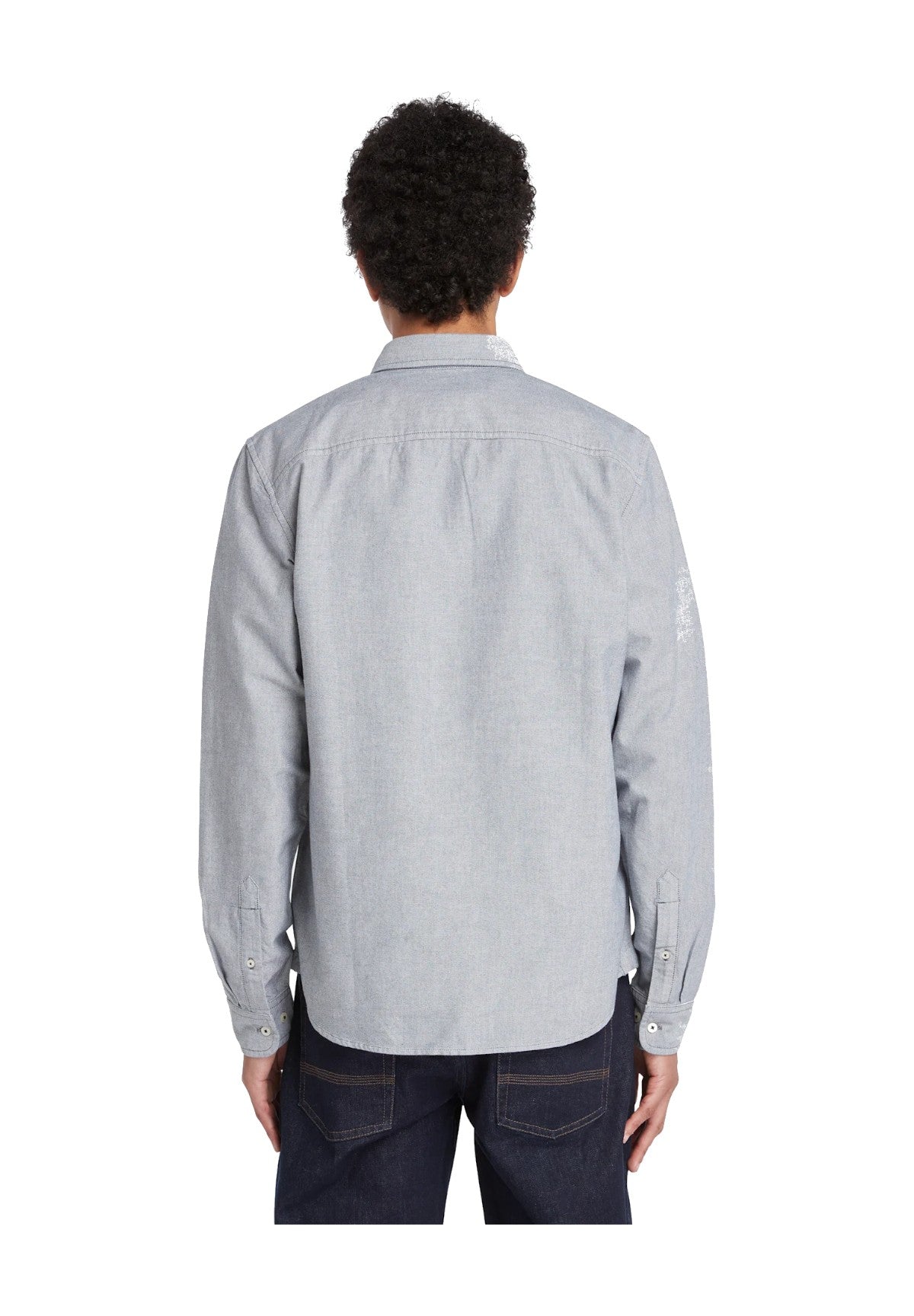 Camicia a Maniche Lunghe Oxford TB0A6GPN Dark sapphire yd
