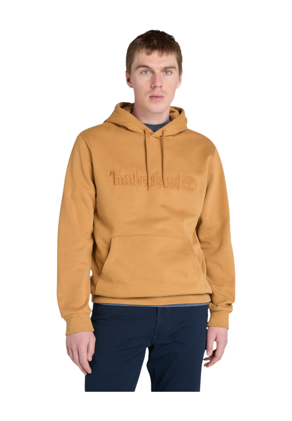 Felpa Pullover con Cappuccio Hampthon TB0A6VFJ Wheat Boot