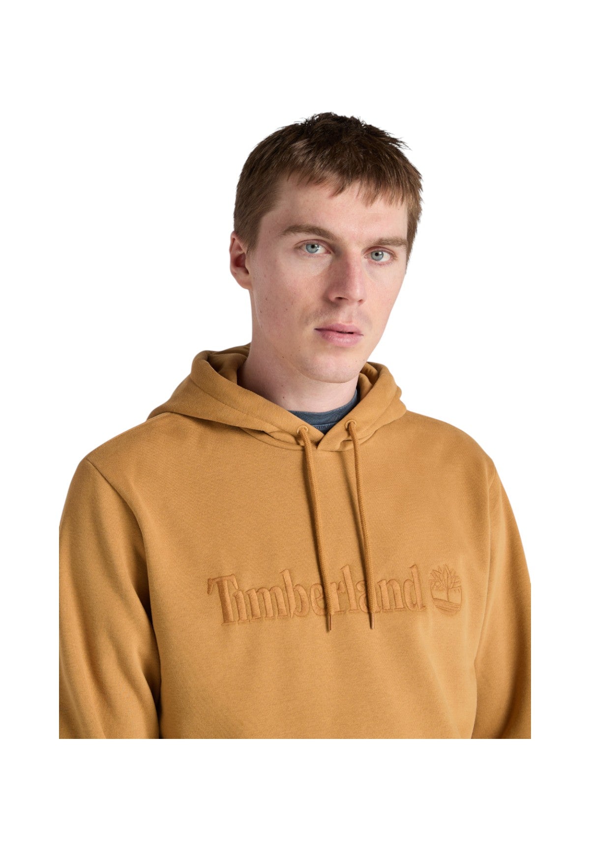 Felpa Pullover con Cappuccio Hampthon TB0A6VFJ Wheat Boot