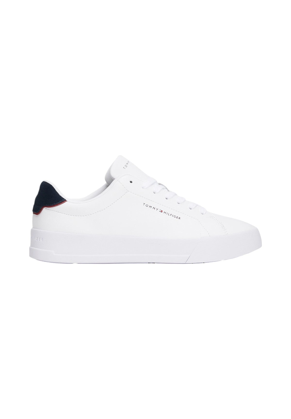 Sneakers Th Court Lth Detail FM0FM05367 White, Desert Sky
