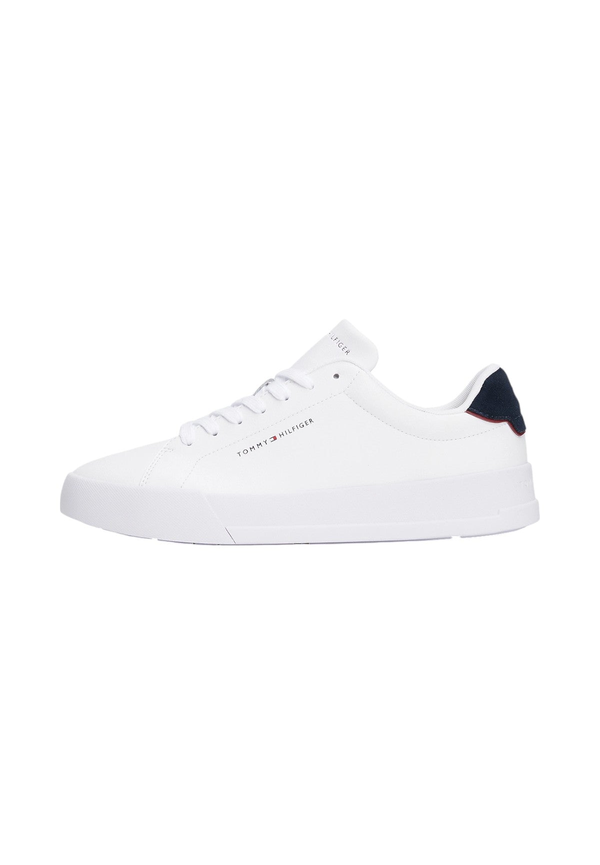 Sneakers Th Court Lth Detail FM0FM05367 White, Desert Sky