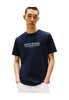 Tommy Hilfiger T-shirt a Maniche Corte Brand Love Hilfiger MW0MW40324 Desert Sky