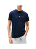 Tommy Jeans T-shirt a Maniche Corte Tjm Reg Flag Linear DM0DM21911 Ecru