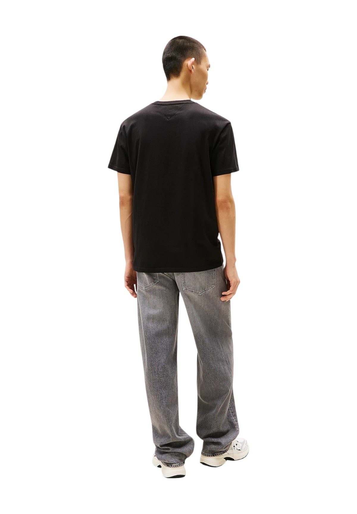 T-shirt a Maniche Corte Tjm Reg Tommy Dna Fl DM0DM21941 Black