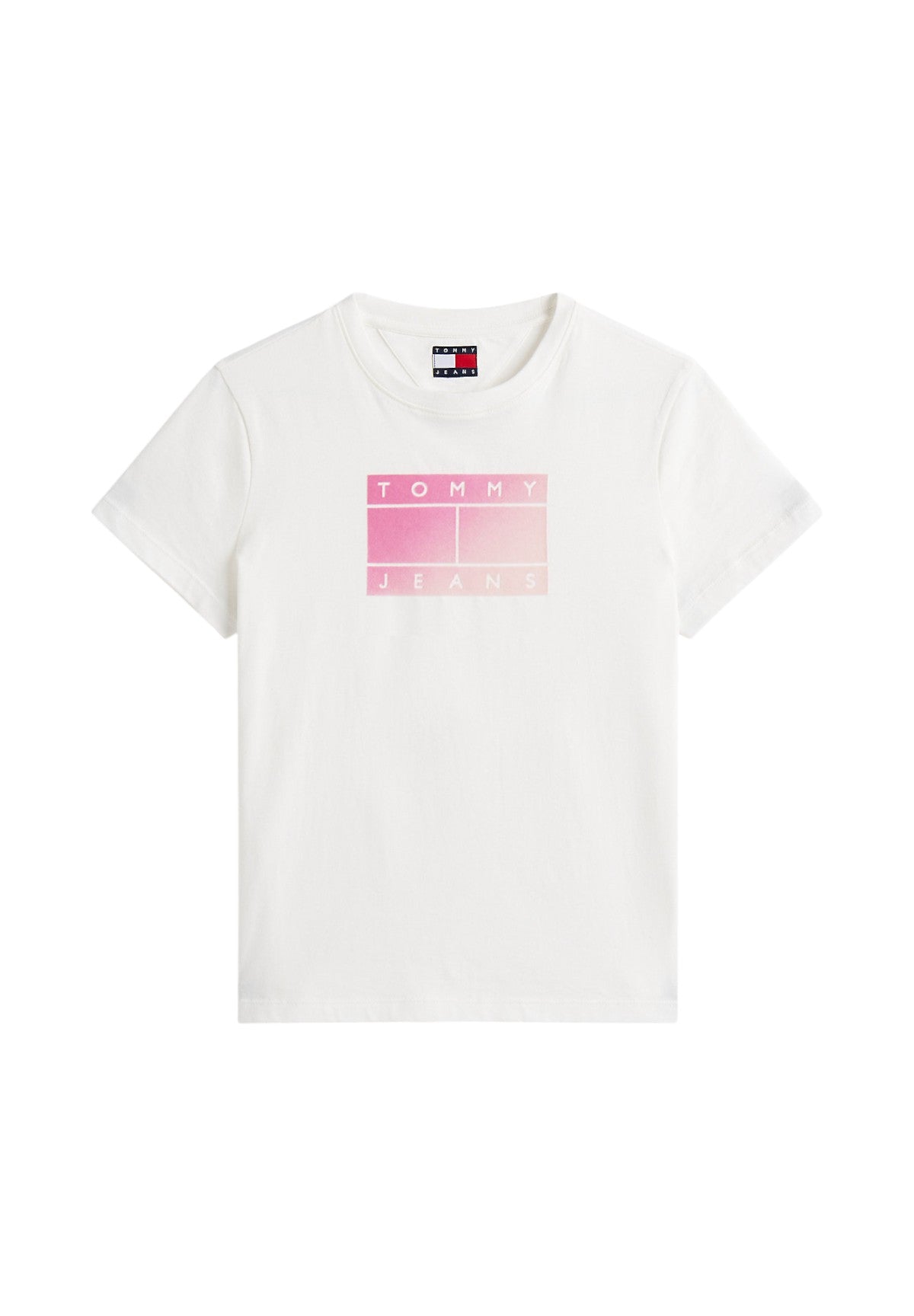 T-shirt a Maniche Corte Tjw Reg Gradient Fla DW0DW20905 Ecru